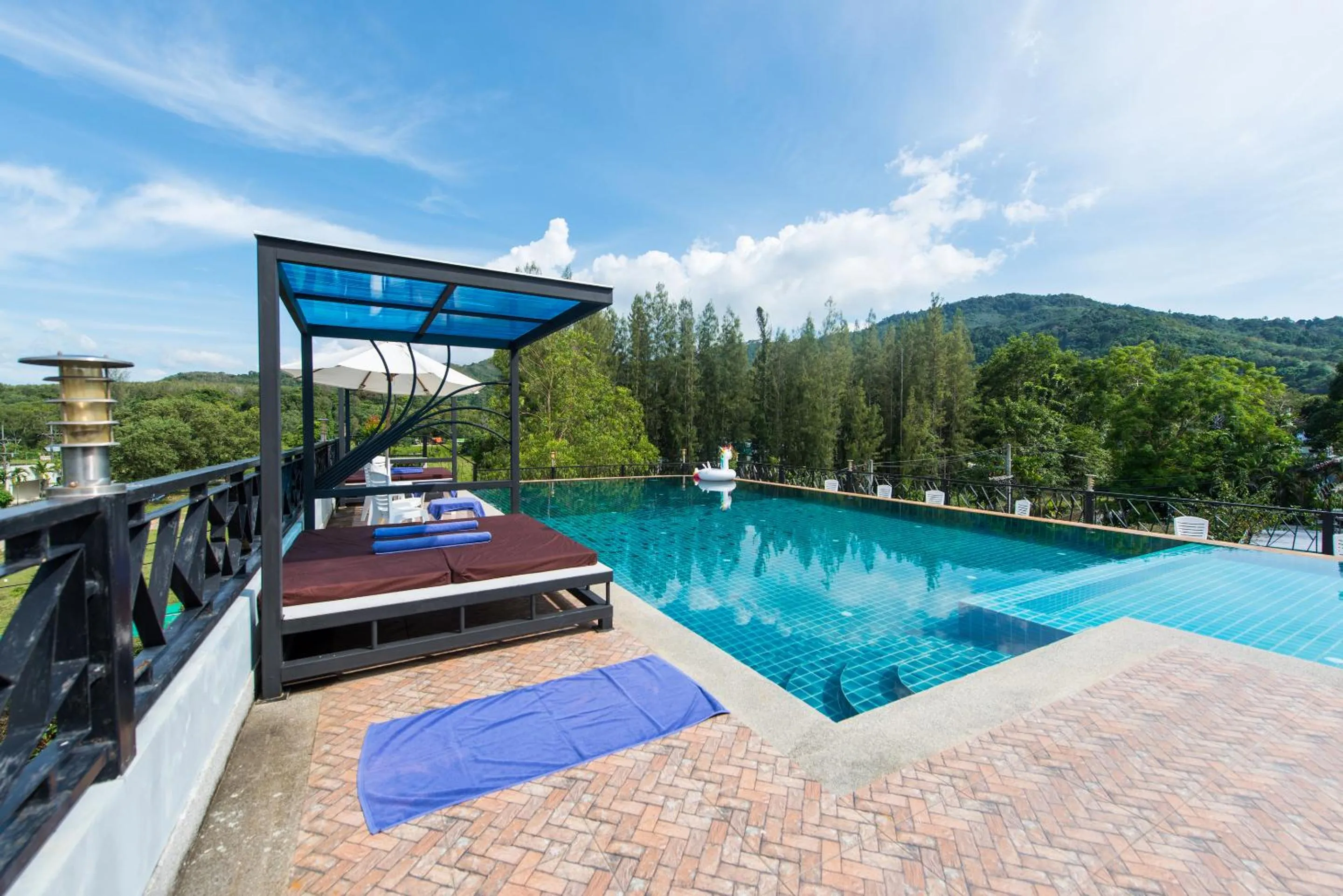 Pool view in Golden Manora Hotel Bangtao Beach Phuket