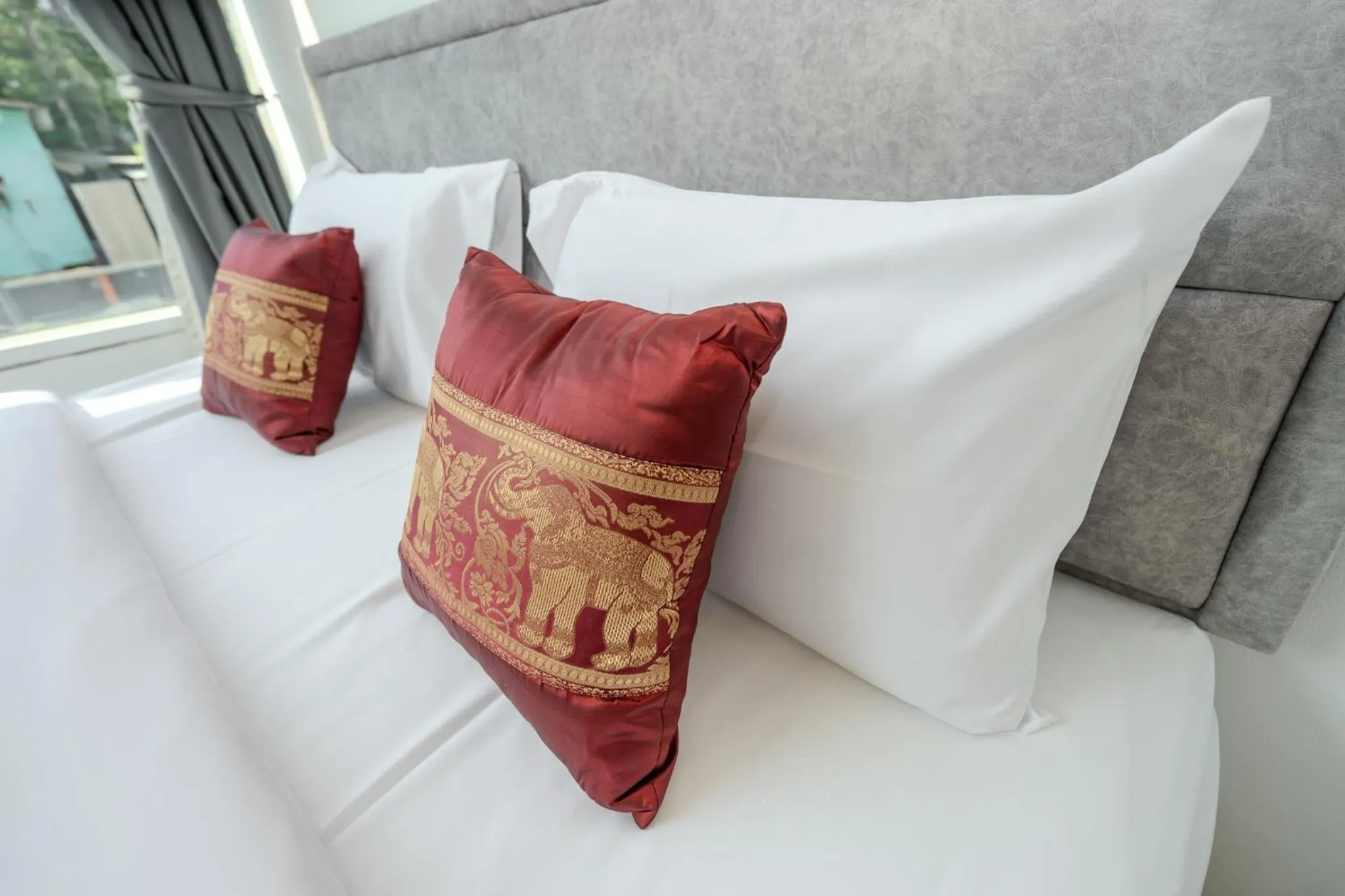 Bed in Golden Manora Hotel Bangtao Beach Phuket