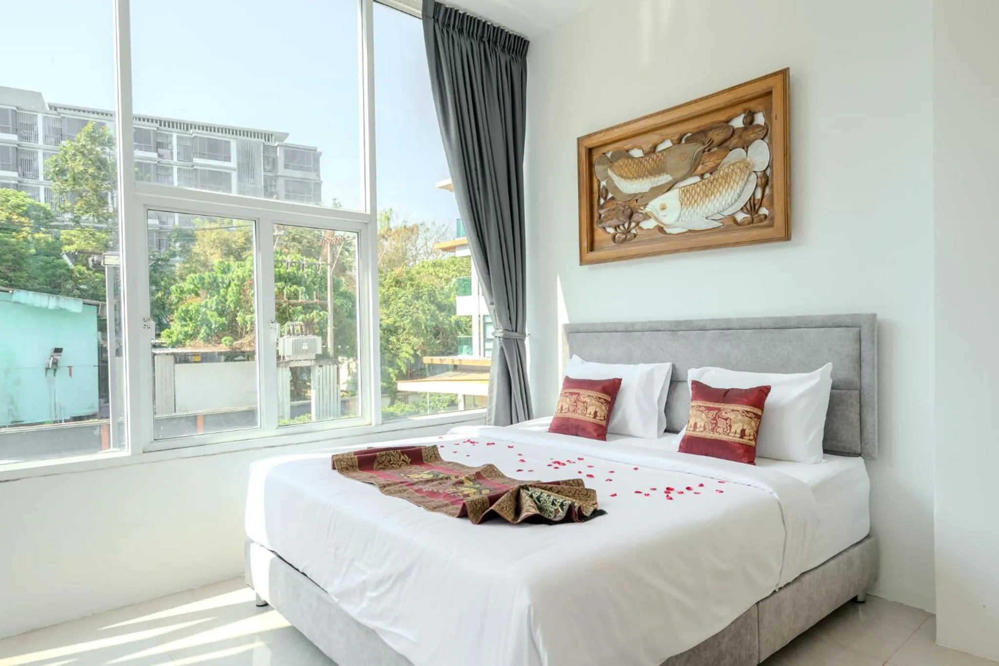 Bed in Golden Manora Hotel Bangtao Beach Phuket