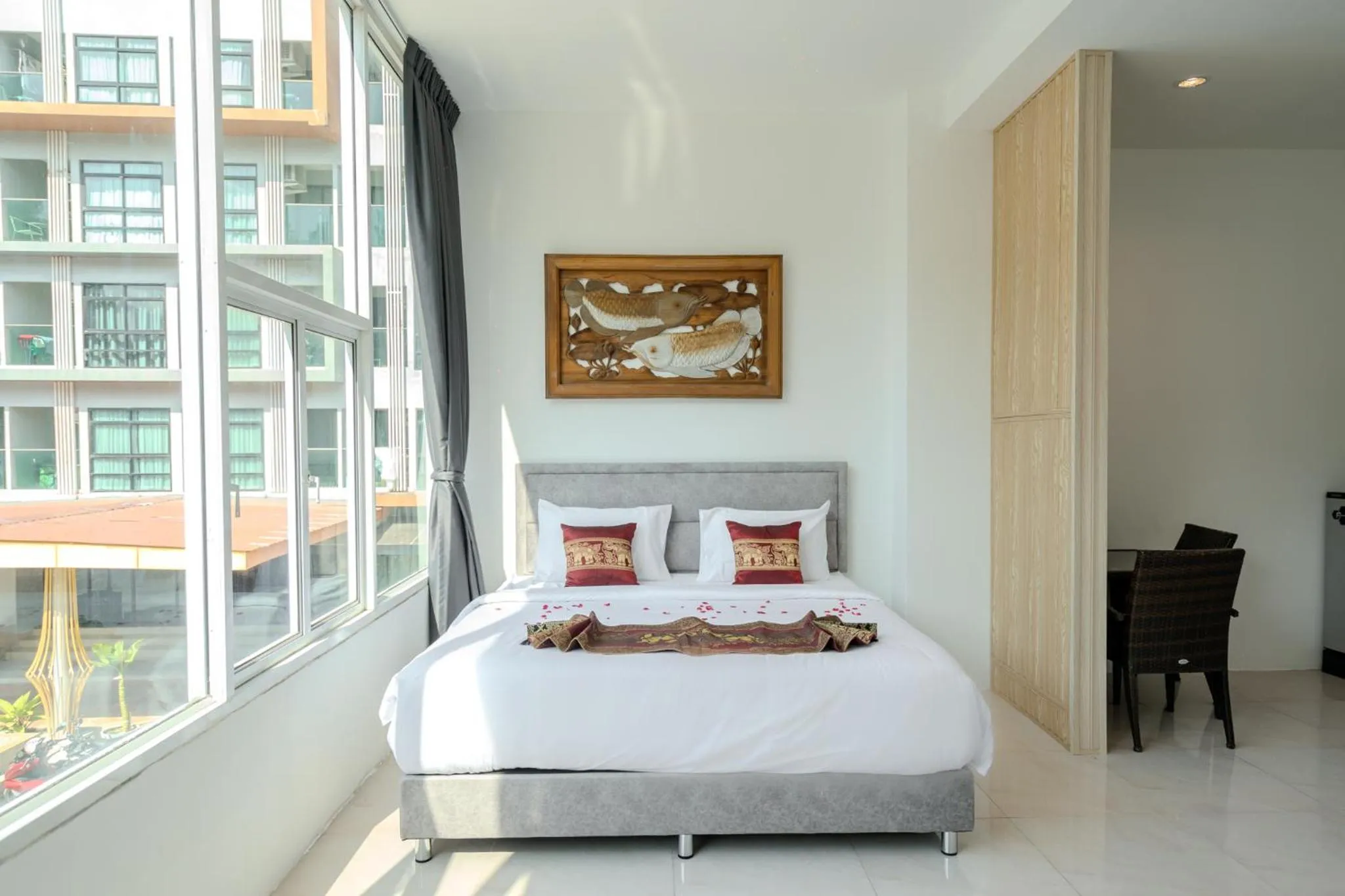 Bed in Golden Manora Hotel Bangtao Beach Phuket