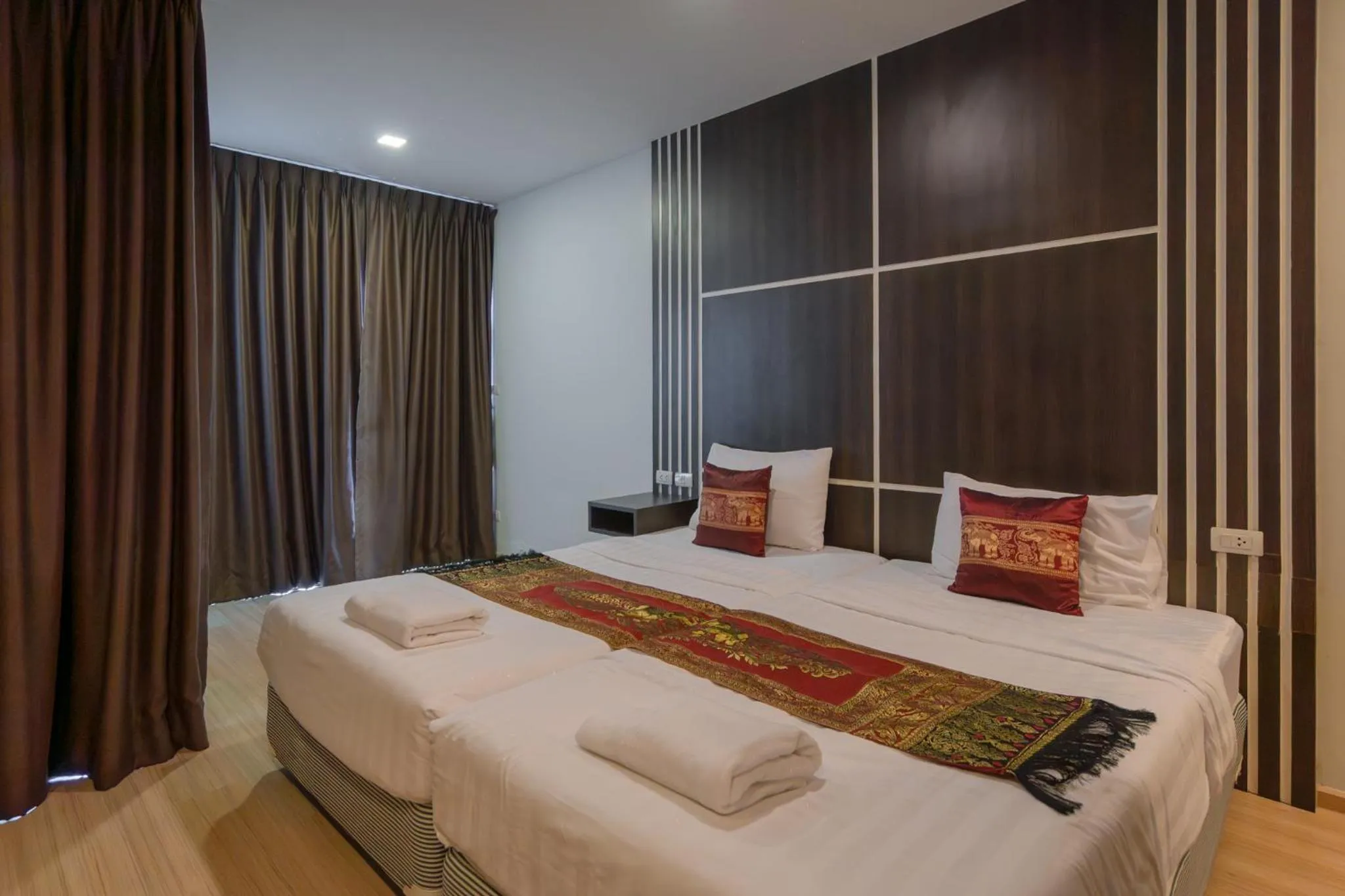 Bed in Golden Manora Hotel Bangtao Beach Phuket