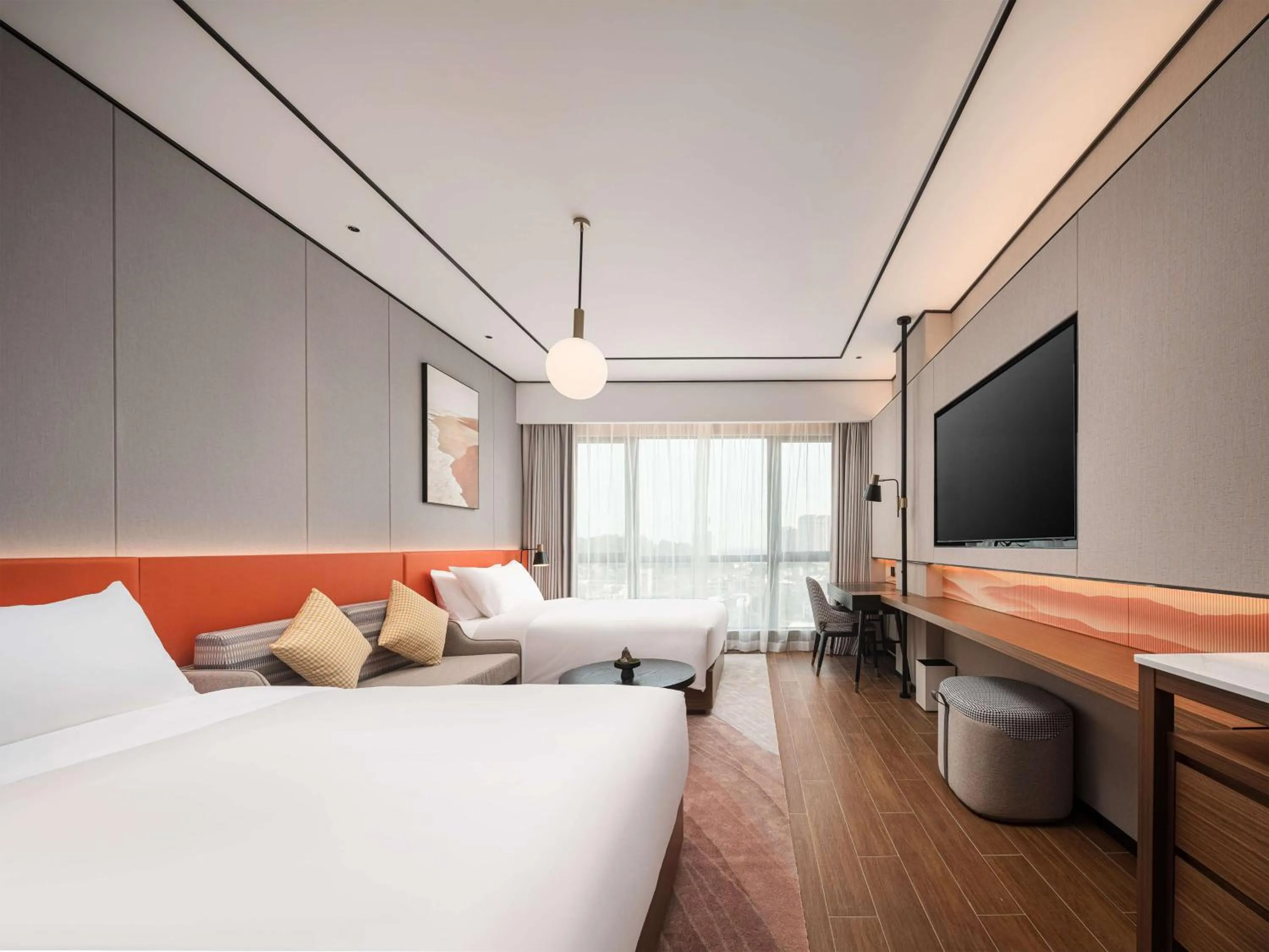 Bed in Hilton Garden Inn Anqing Susong