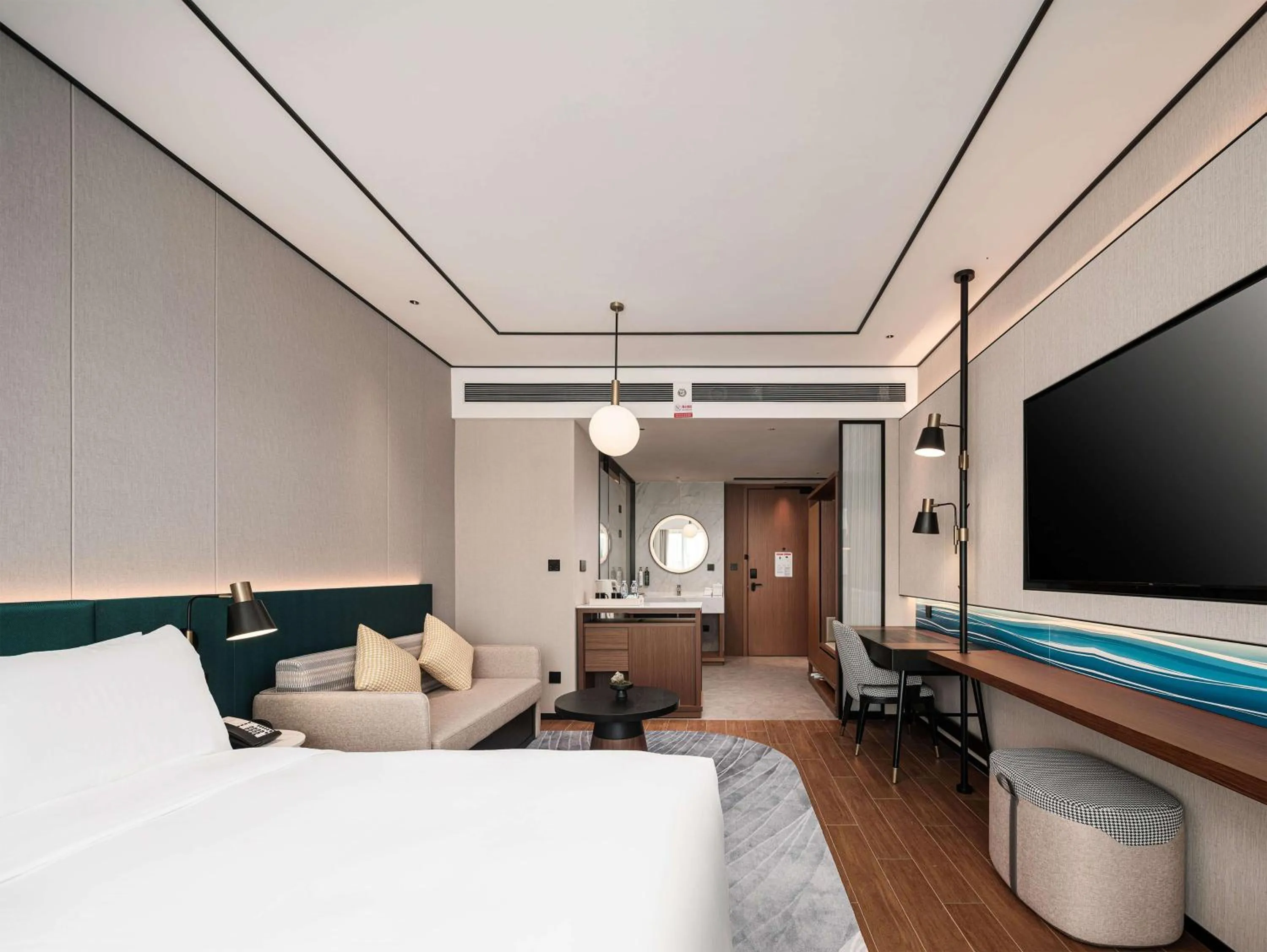 Bed in Hilton Garden Inn Anqing Susong