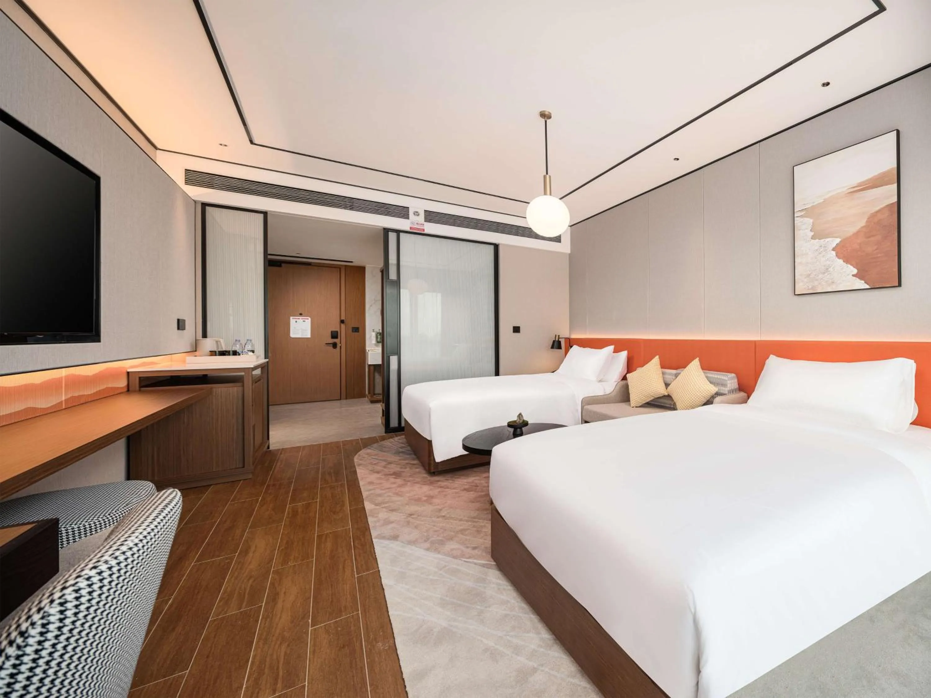 Bed in Hilton Garden Inn Anqing Susong