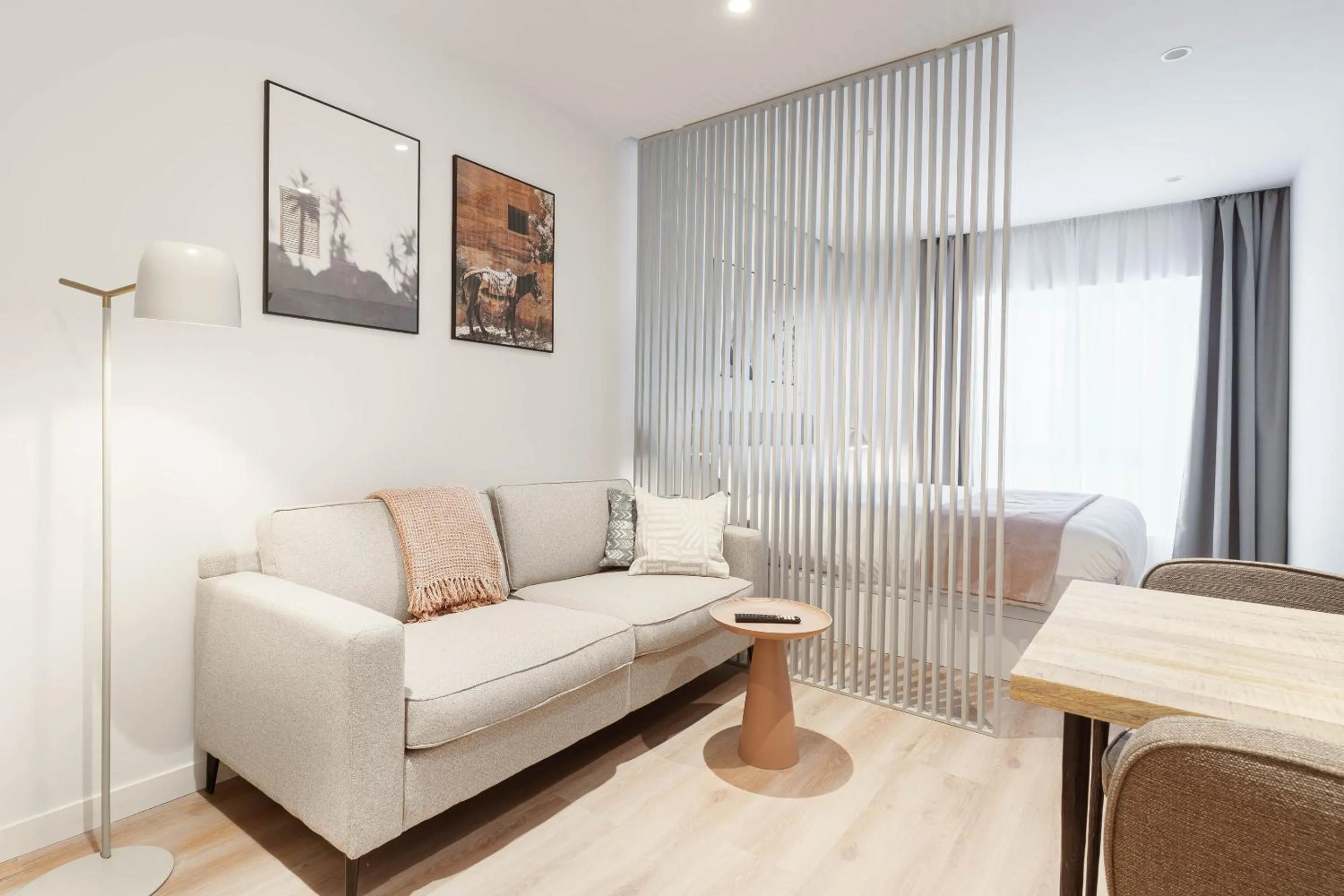 Bed in Limehome Madrid Calle de Juan Hurtado de Mendoza