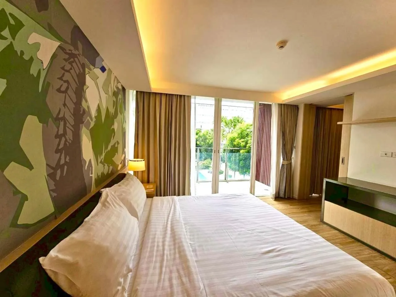 Bed in The Idle Hotel and Residence