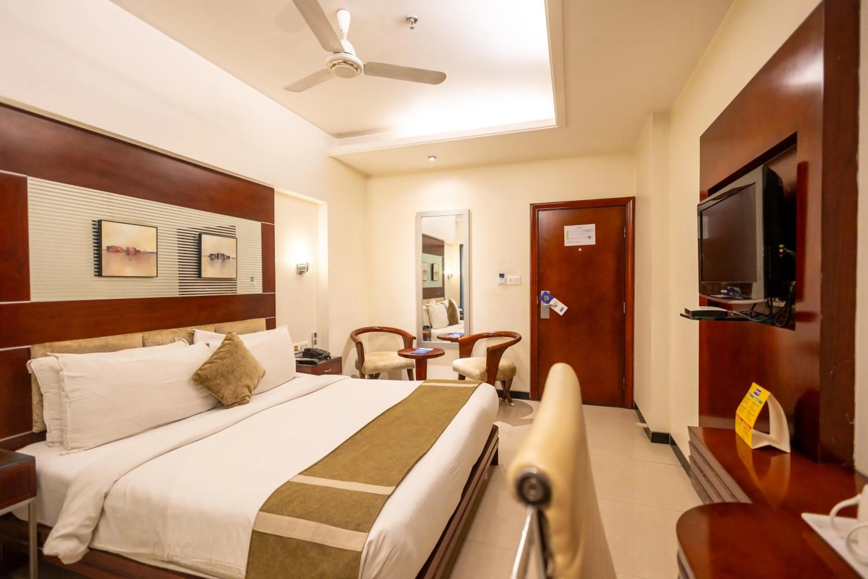 Bed in Kyriad Hotel Indore by OTHPL