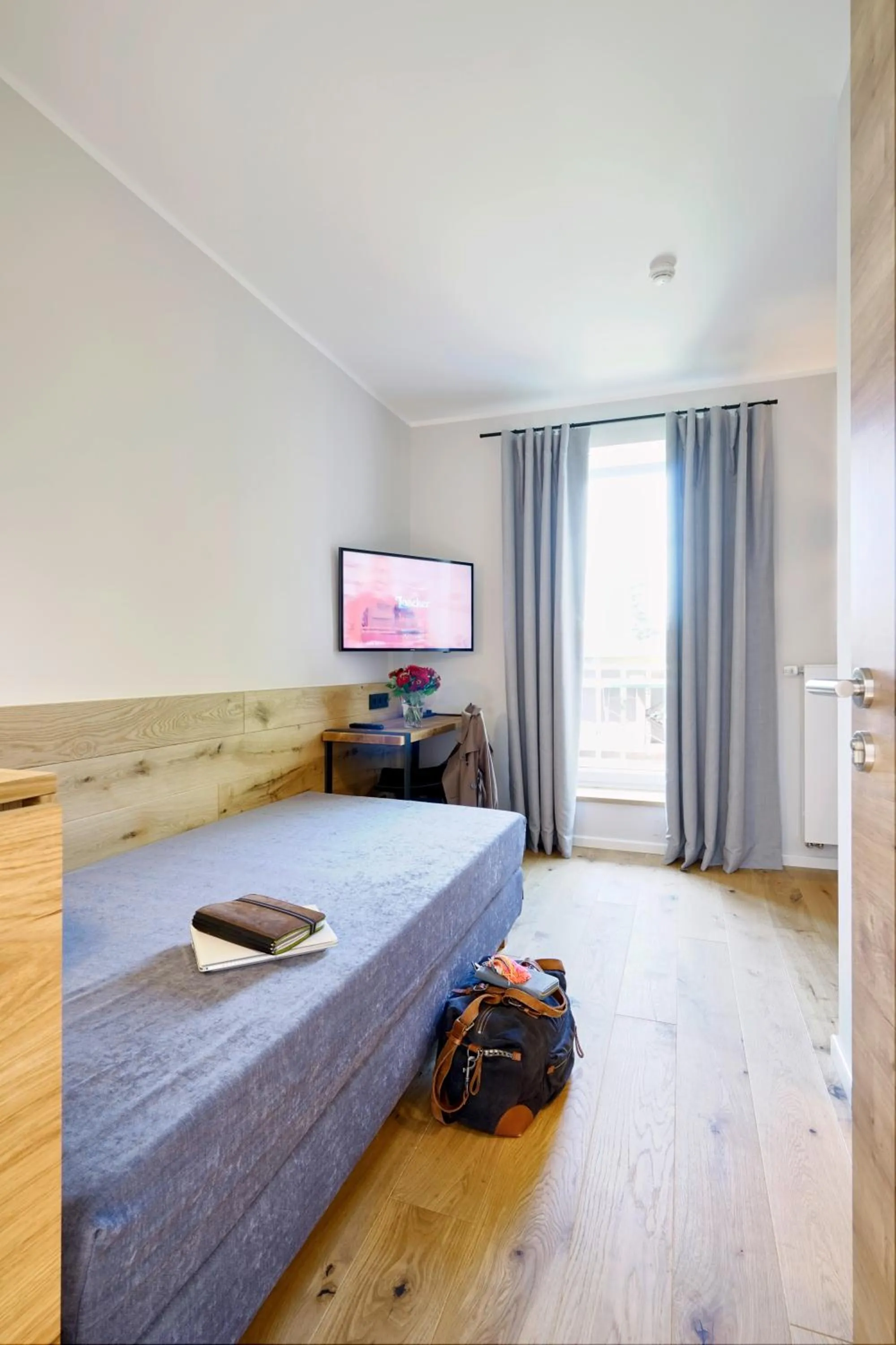 Bed in Gasthof Neuwirt Unterföhring