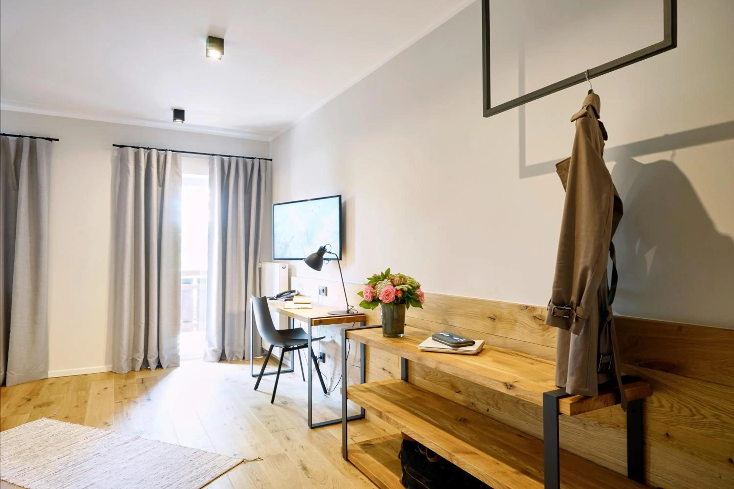 Bed in Gasthof Neuwirt Unterföhring