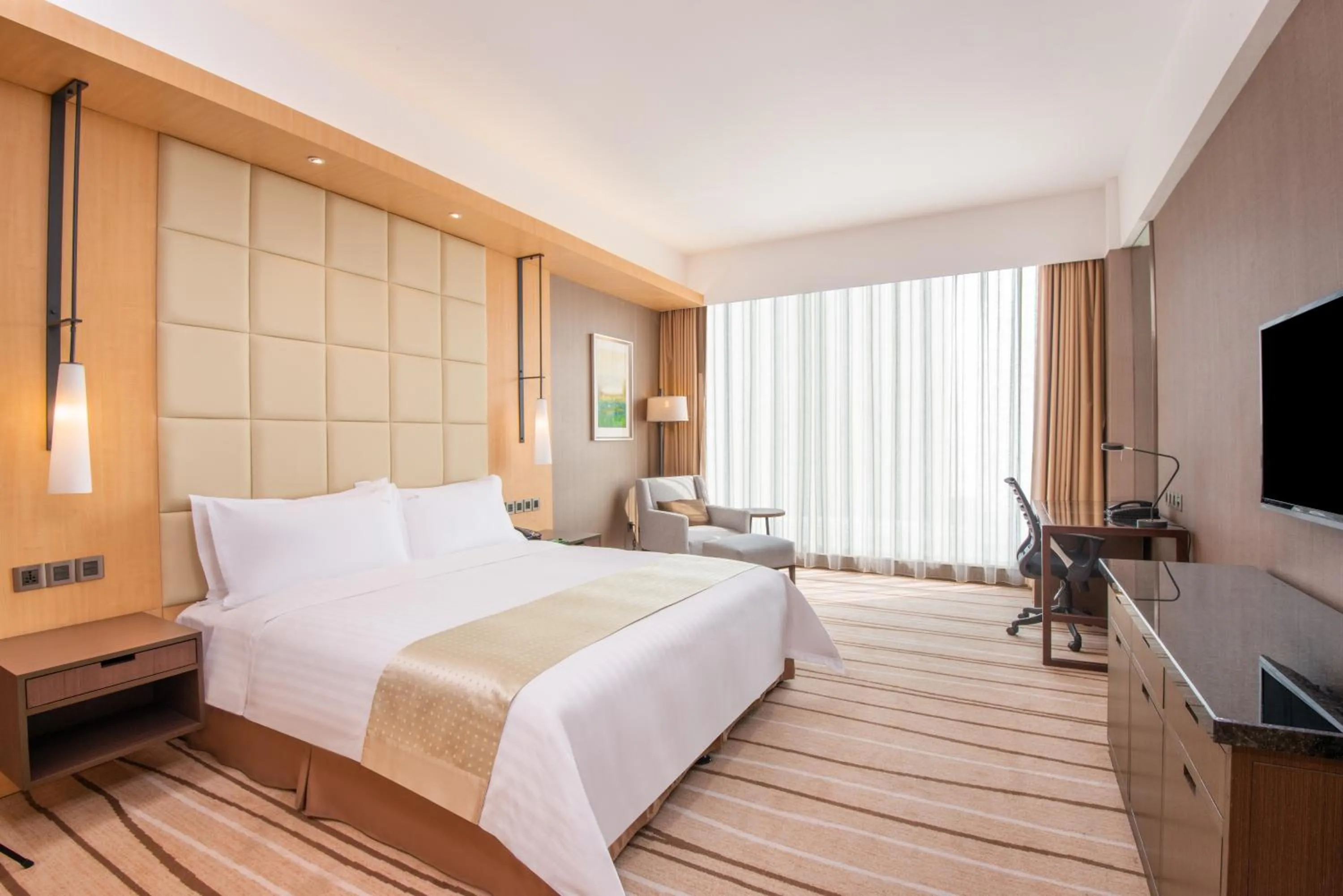 hair dresser, Bed in Holiday Inn Putian Xiuyu by IHG