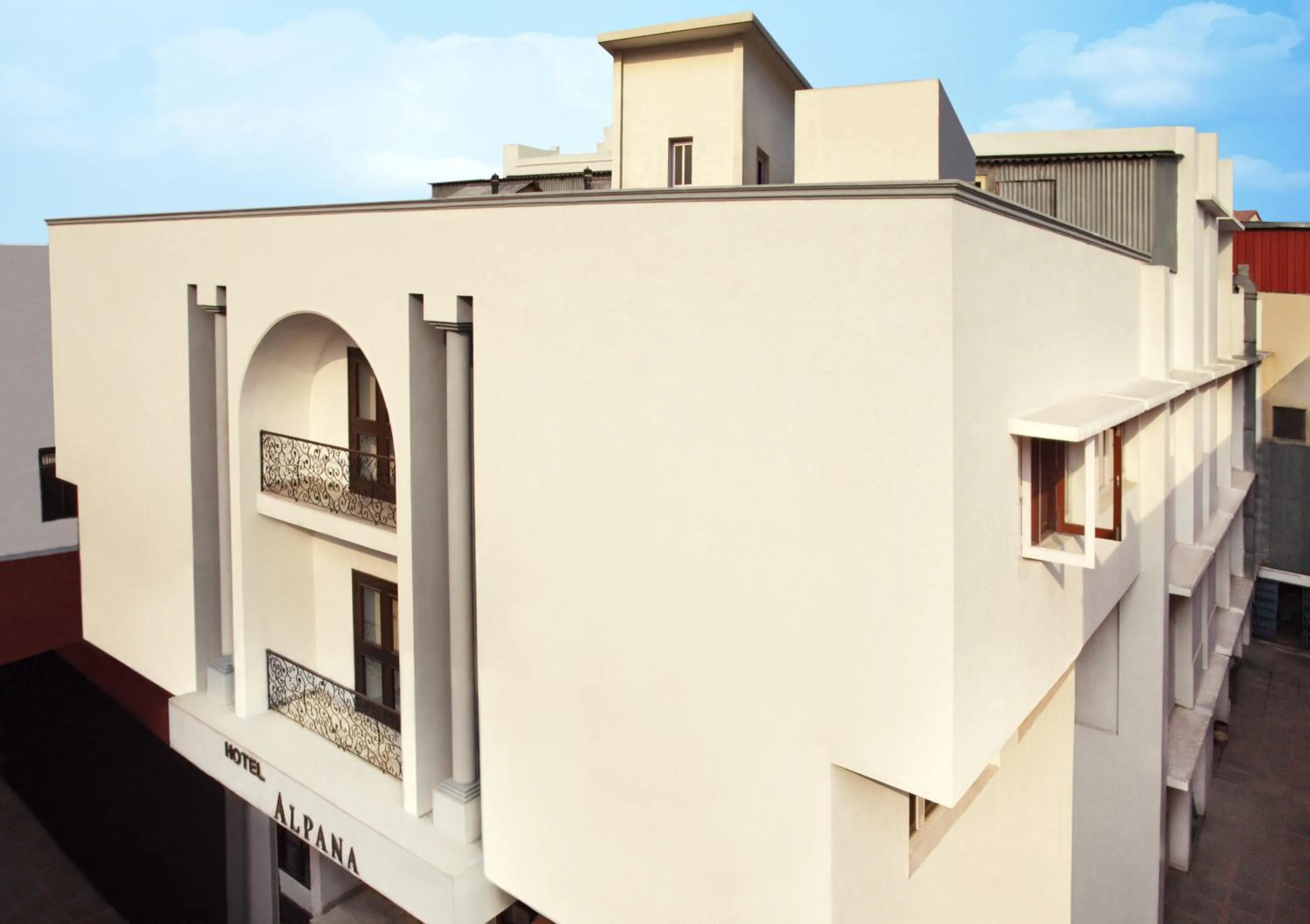 Balcony/Terrace in Hotel Alpana