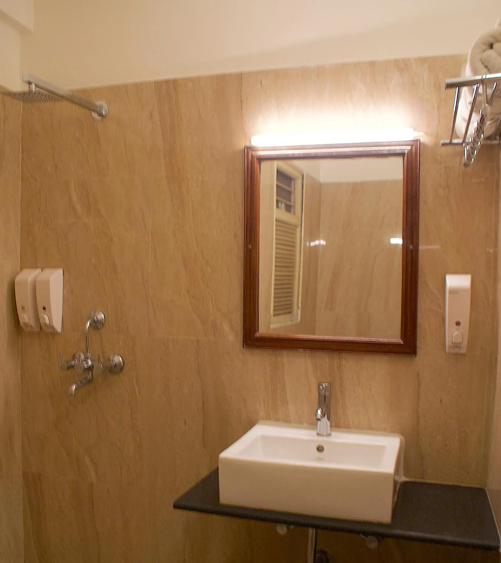 Shower in Hotel Alpana