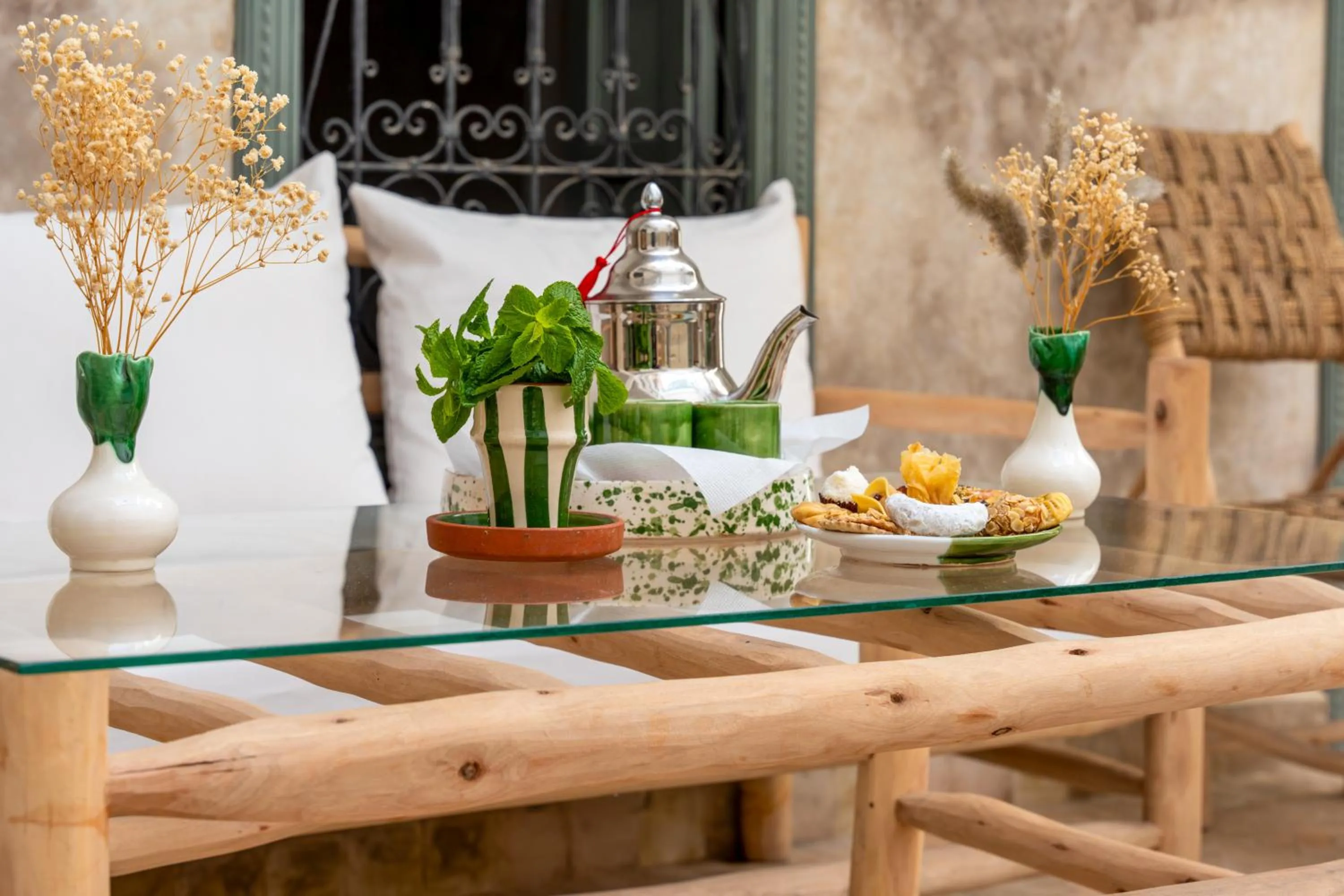 Pool view in Riad Nafora