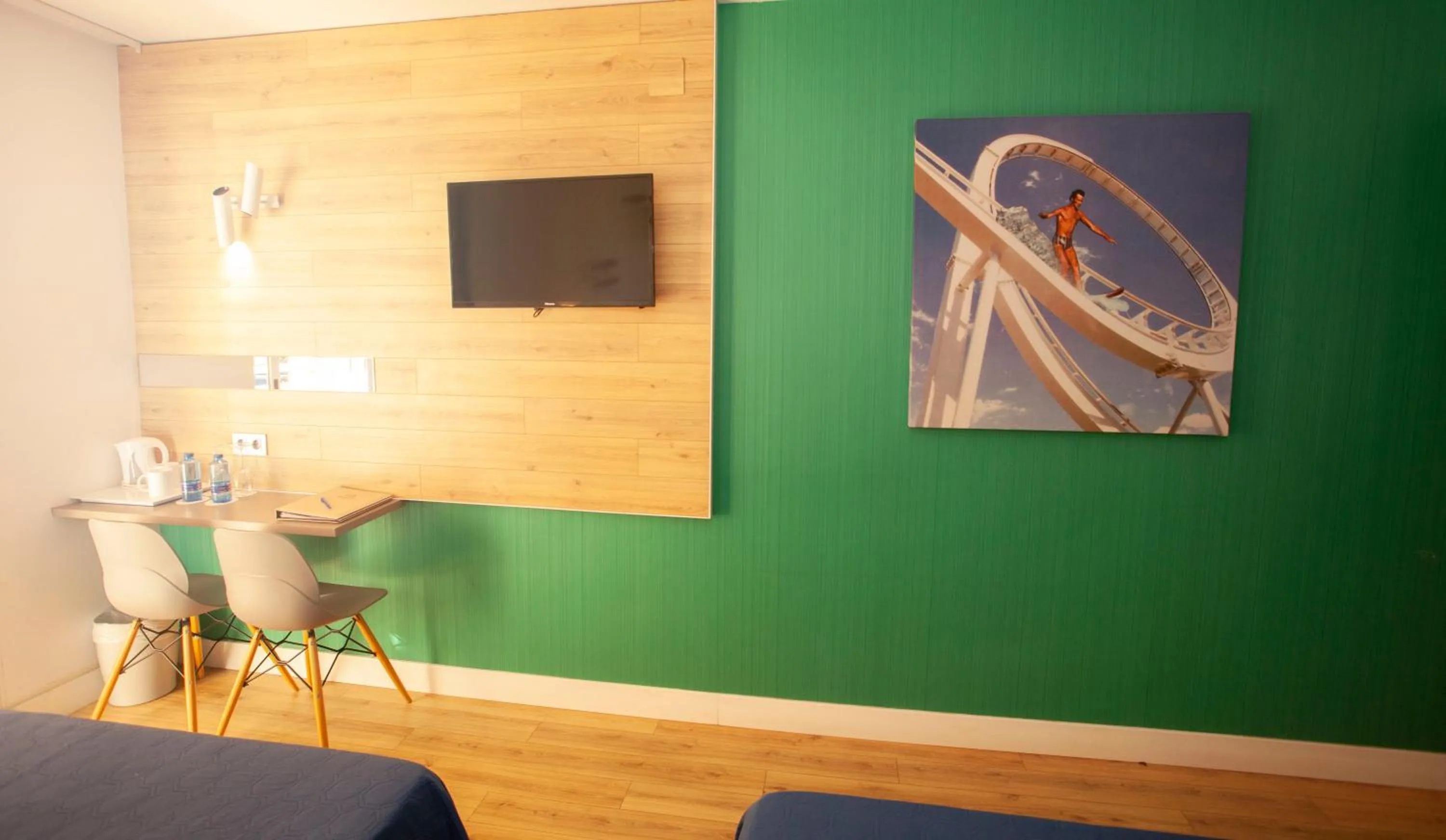 Decorative detail in Hotel Olympus