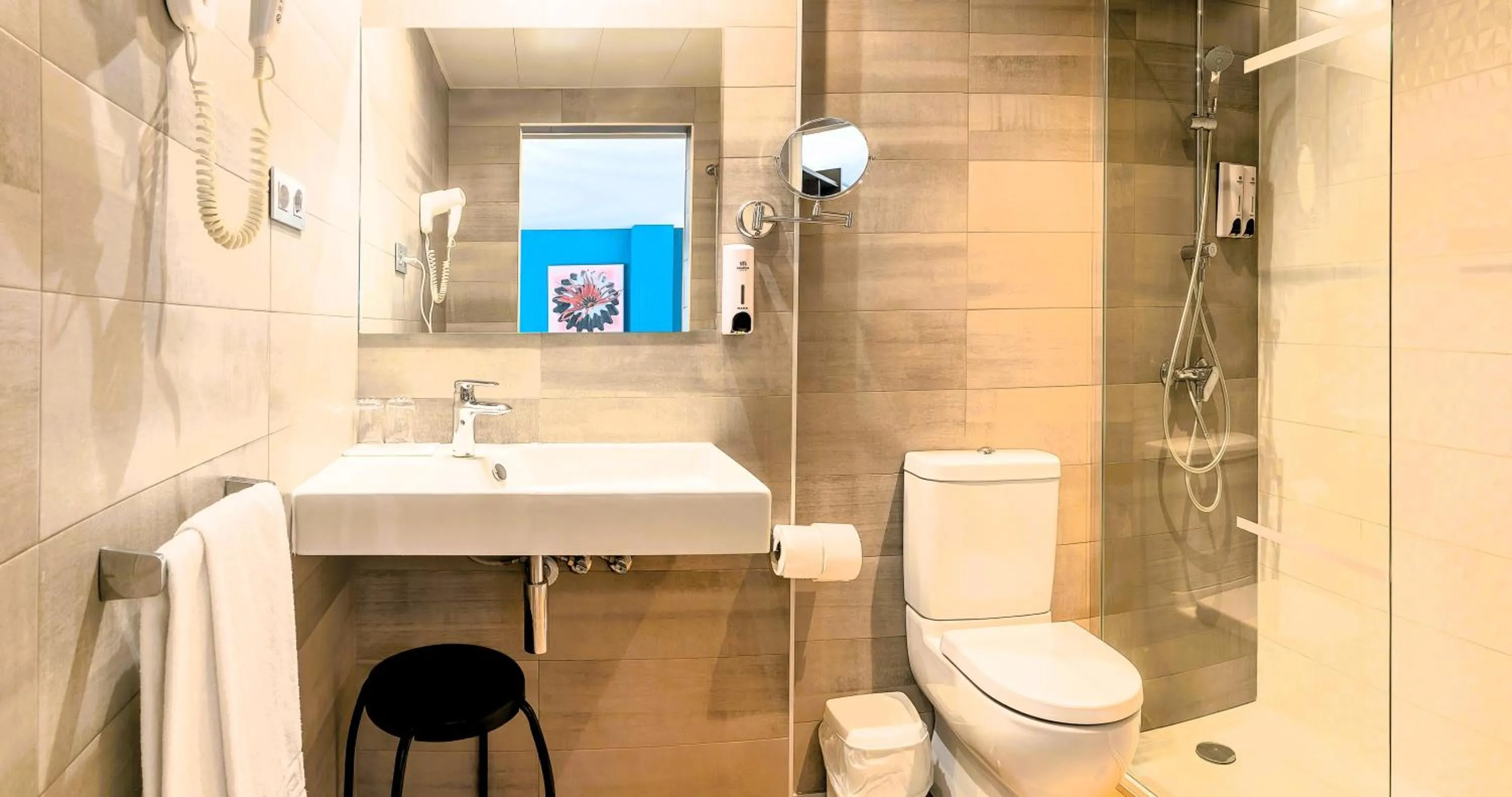 Decorative detail in Hotel Olympus