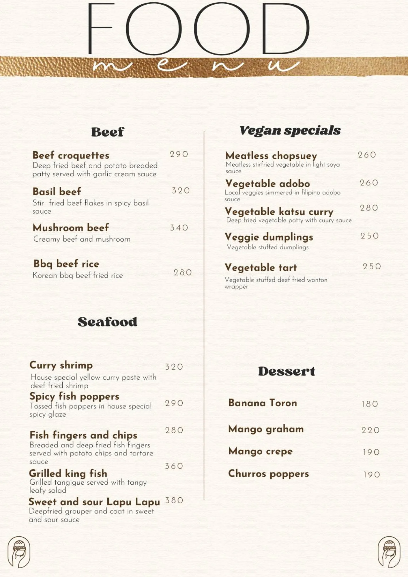 Restaurant/places to eat in On Board Lifestyle Resort FREE MOTORBIKE