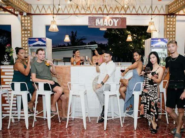 Lounge or bar in On Board Lifestyle Resort FREE MOTORBIKE