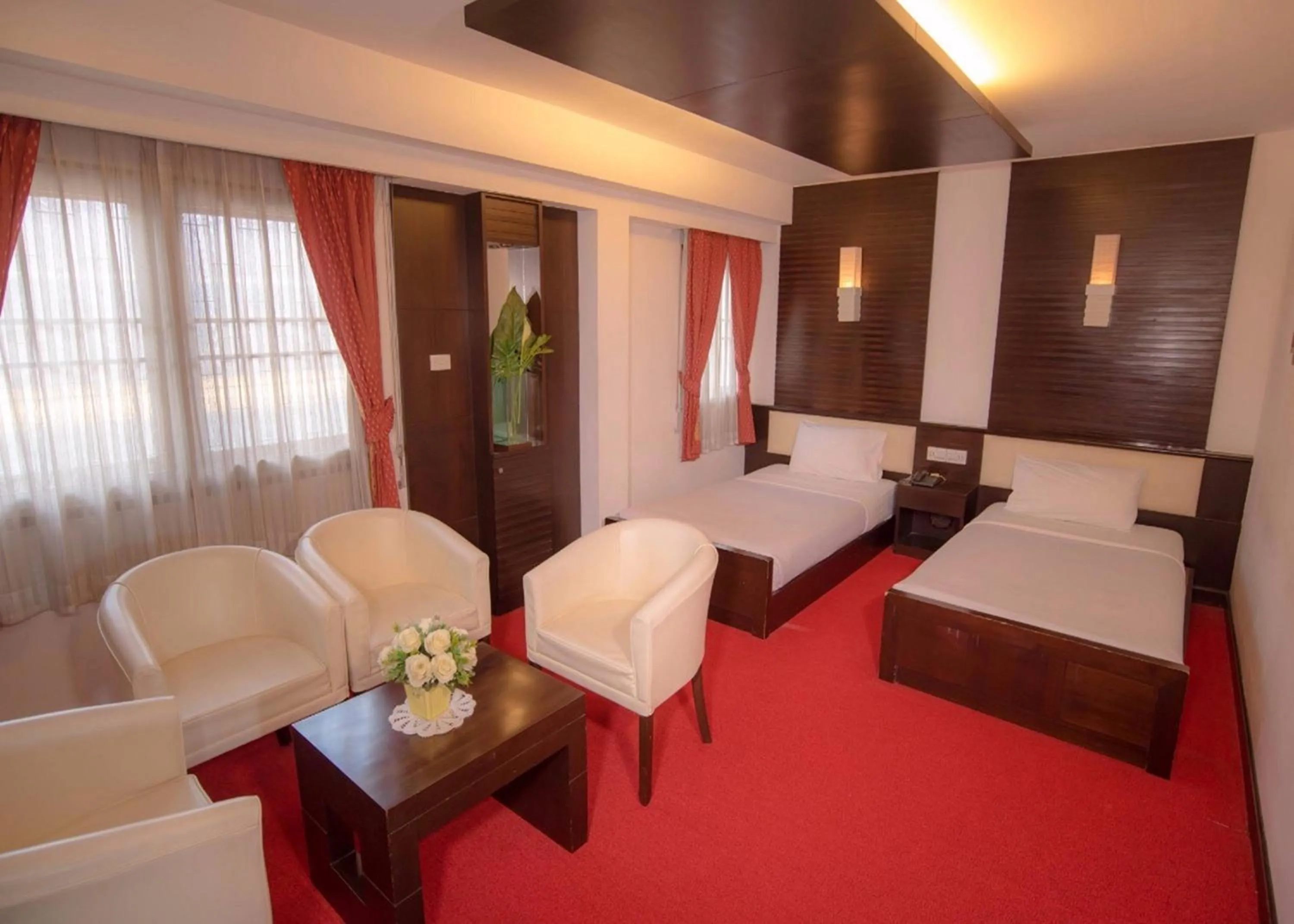 Bed in Phu Luang Hotel