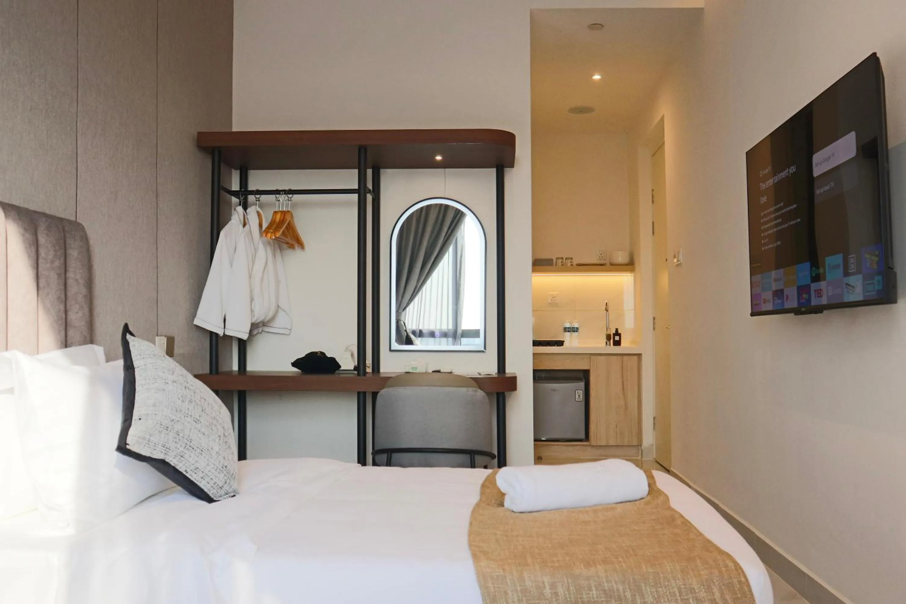 Bedroom, Bed in The SIGAR Hotel at Sutera Bay