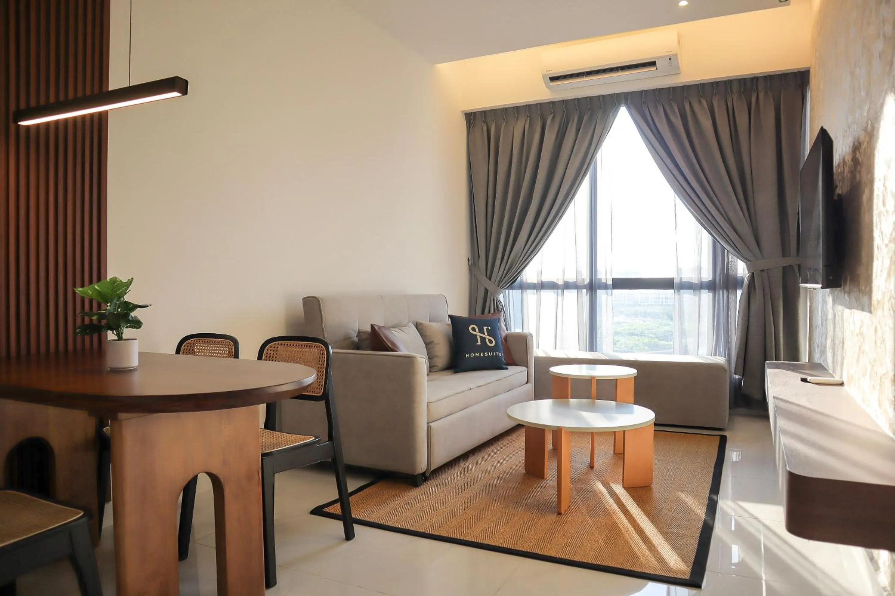 Living room in The SIGAR Hotel at Sutera Bay