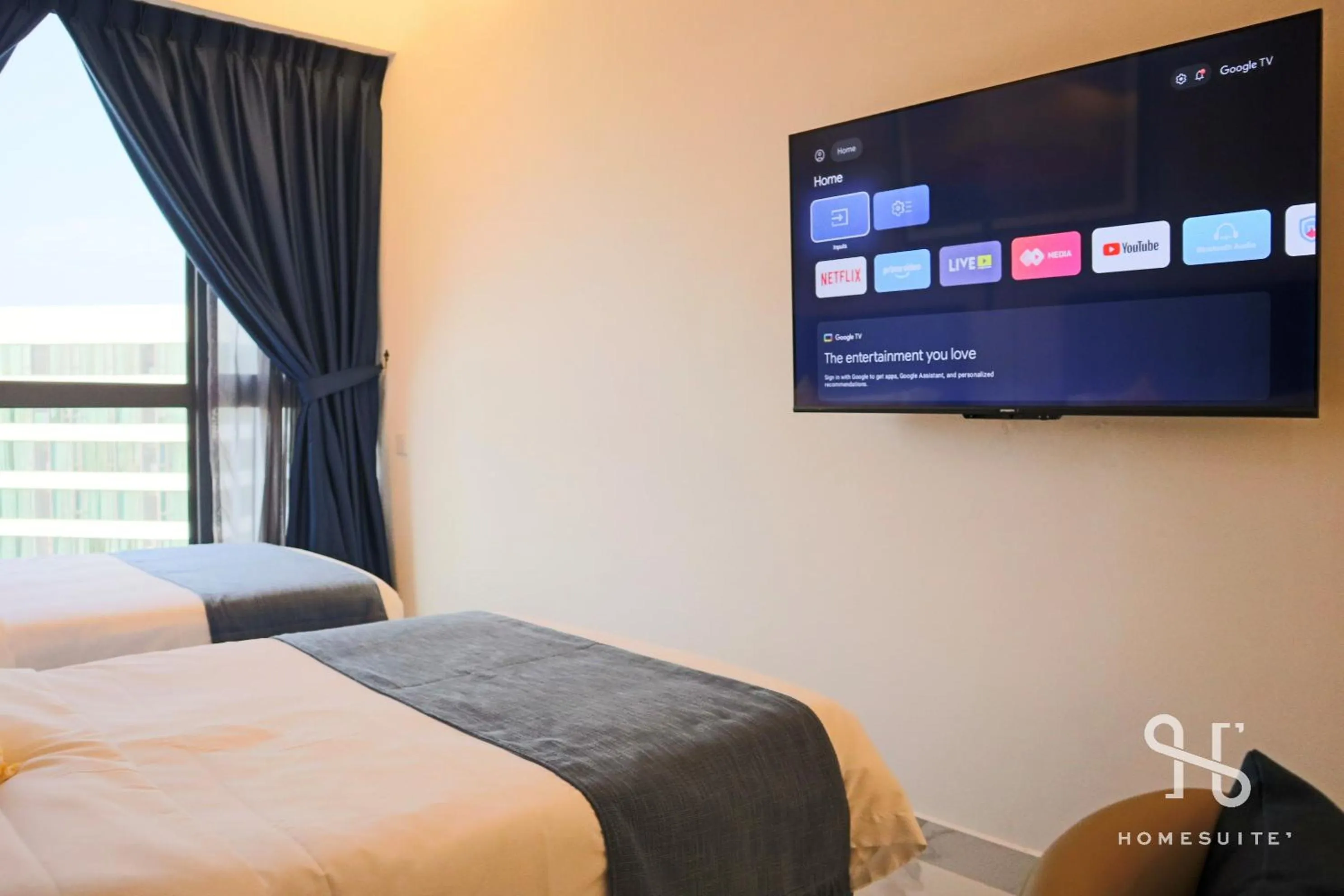 TV and multimedia, Bed in The SIGAR Hotel at Sutera Bay
