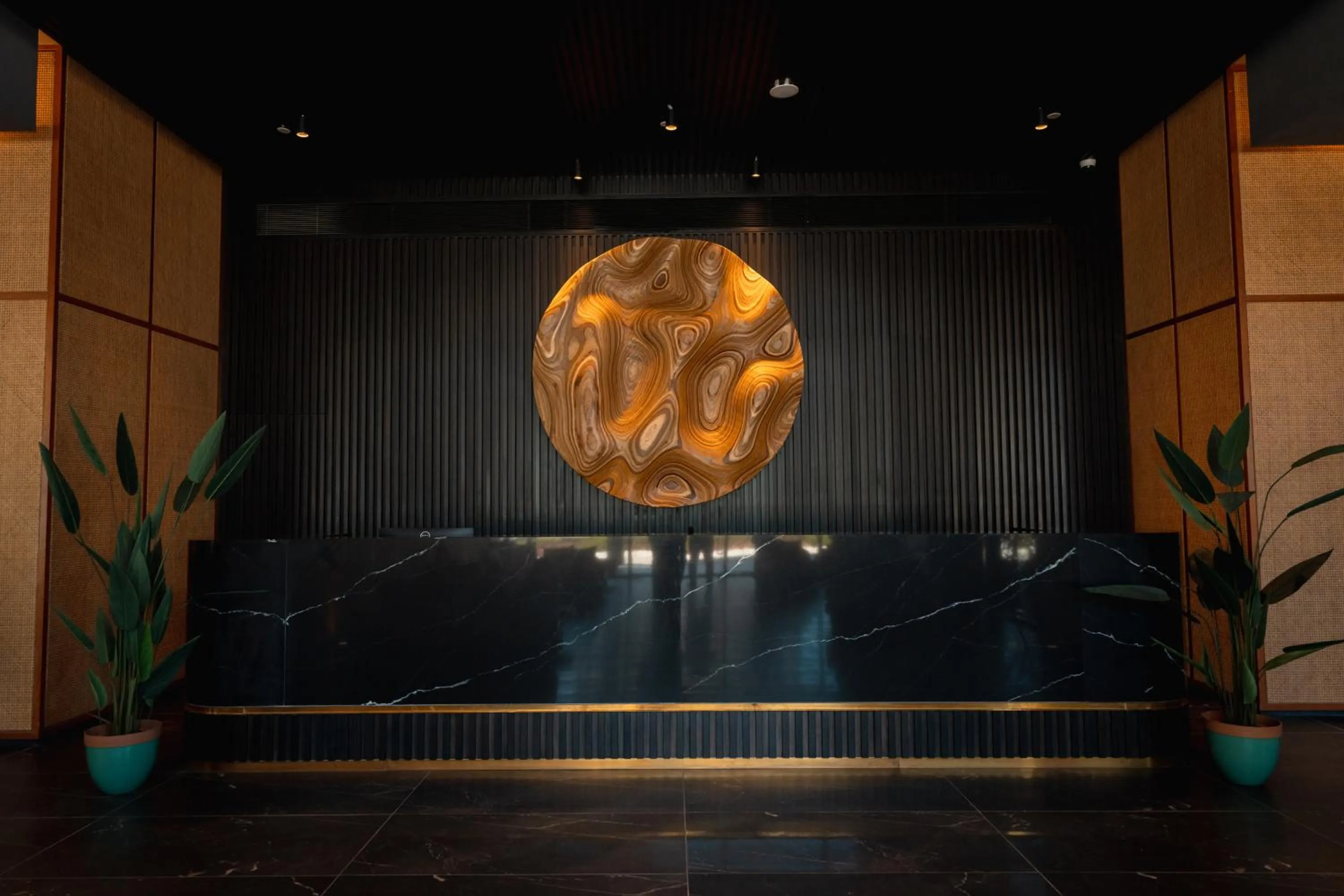 Lobby or reception in The SIGAR Hotel at Sutera Bay