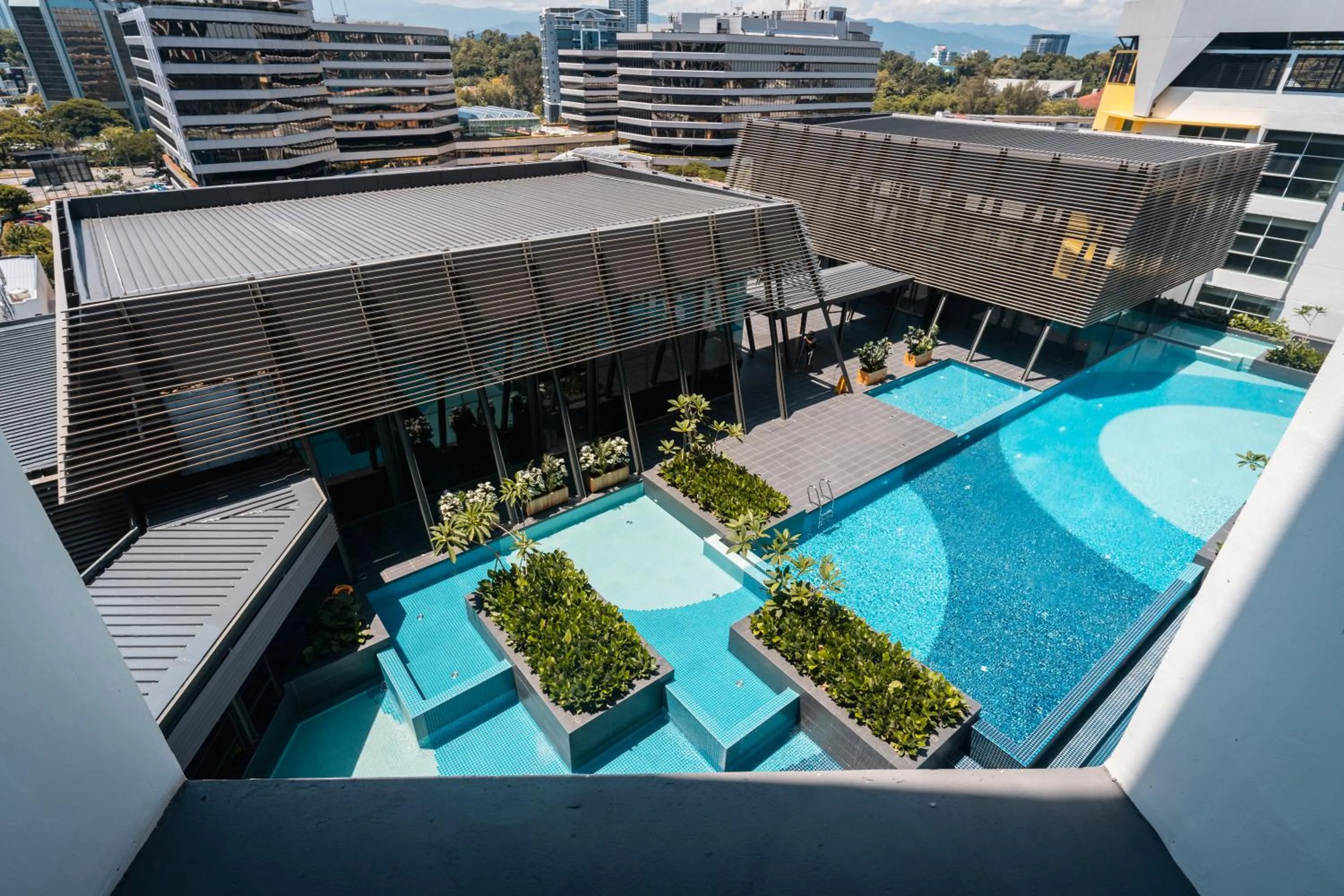 Swimming pool in The SIGAR Hotel at Sutera Bay