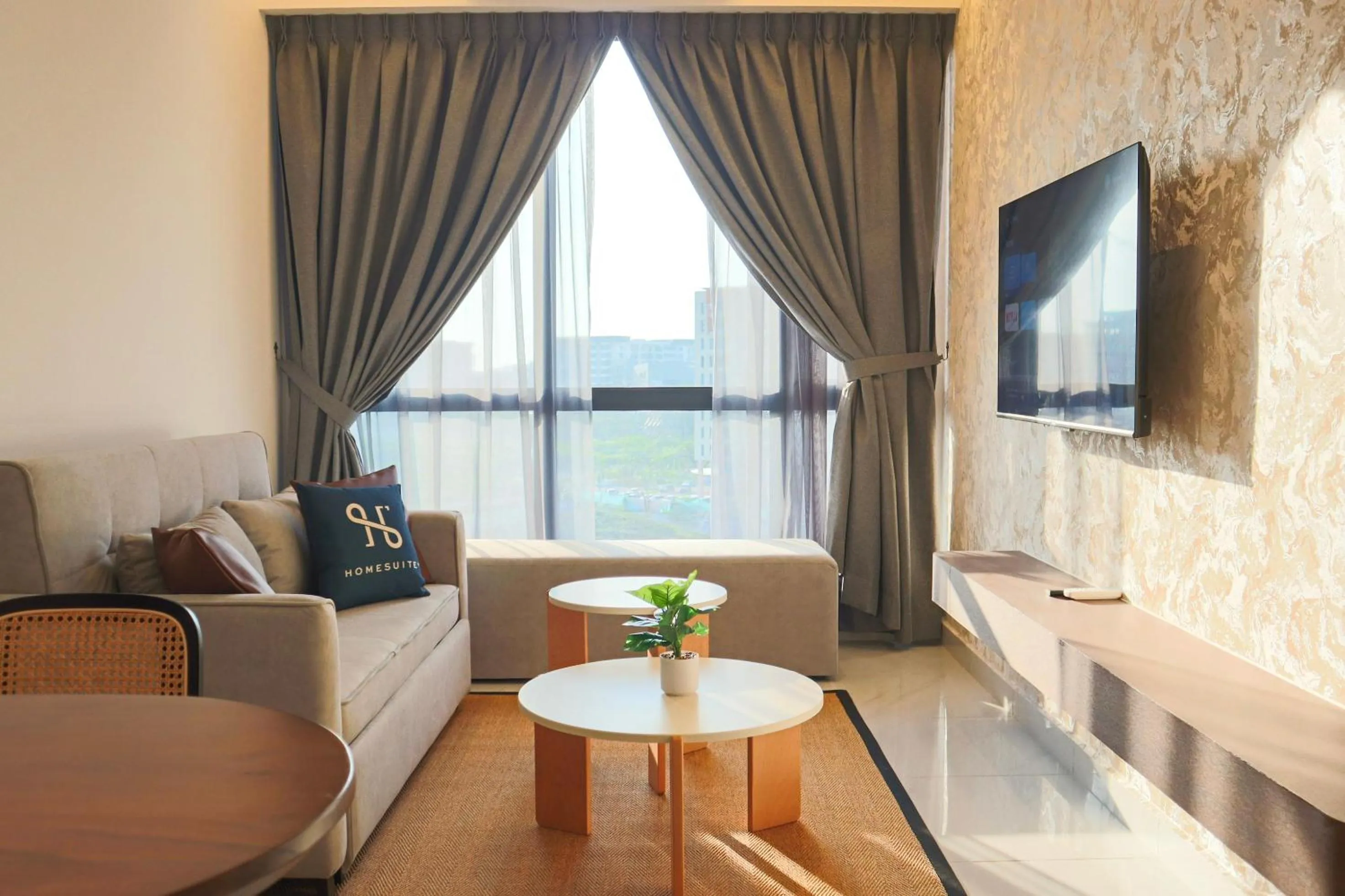 Living room in The SIGAR Hotel at Sutera Bay