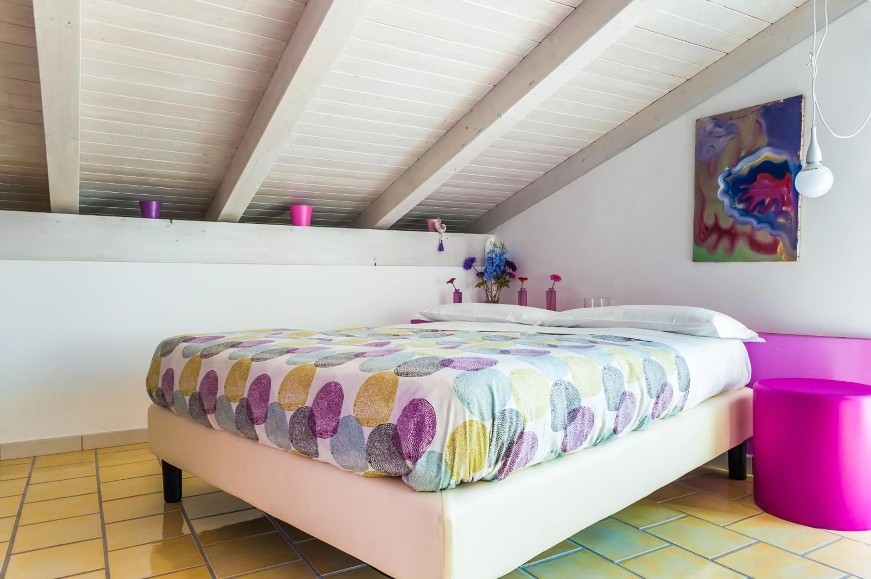 Bed in Settessenze Residence & Rooms