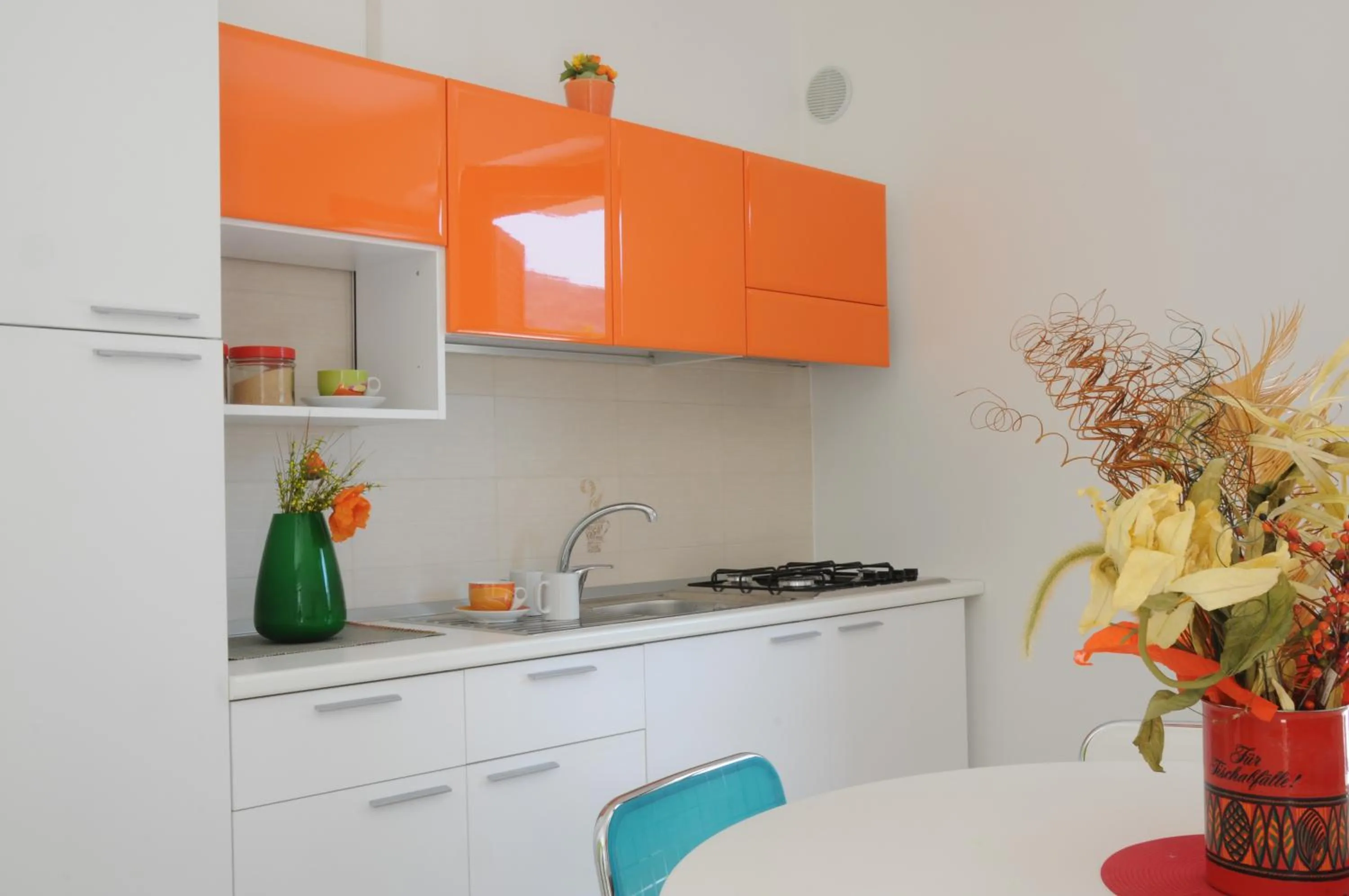 Kitchen or kitchenette in Settessenze Residence & Rooms