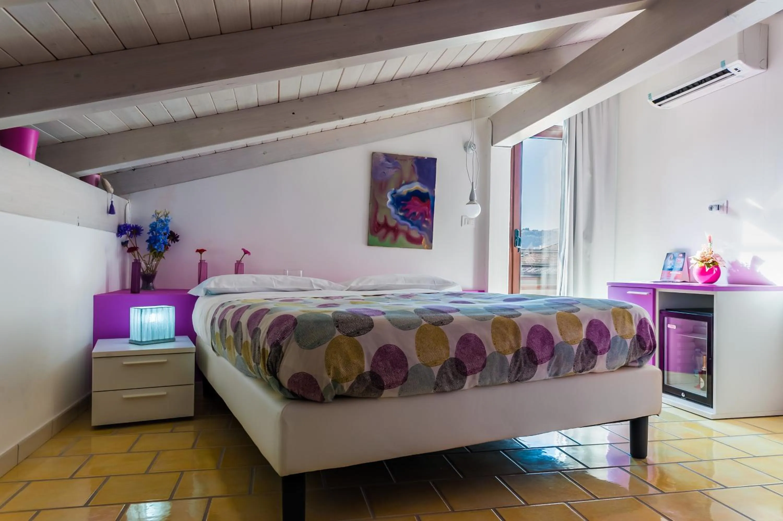 Bed in Settessenze Residence & Rooms