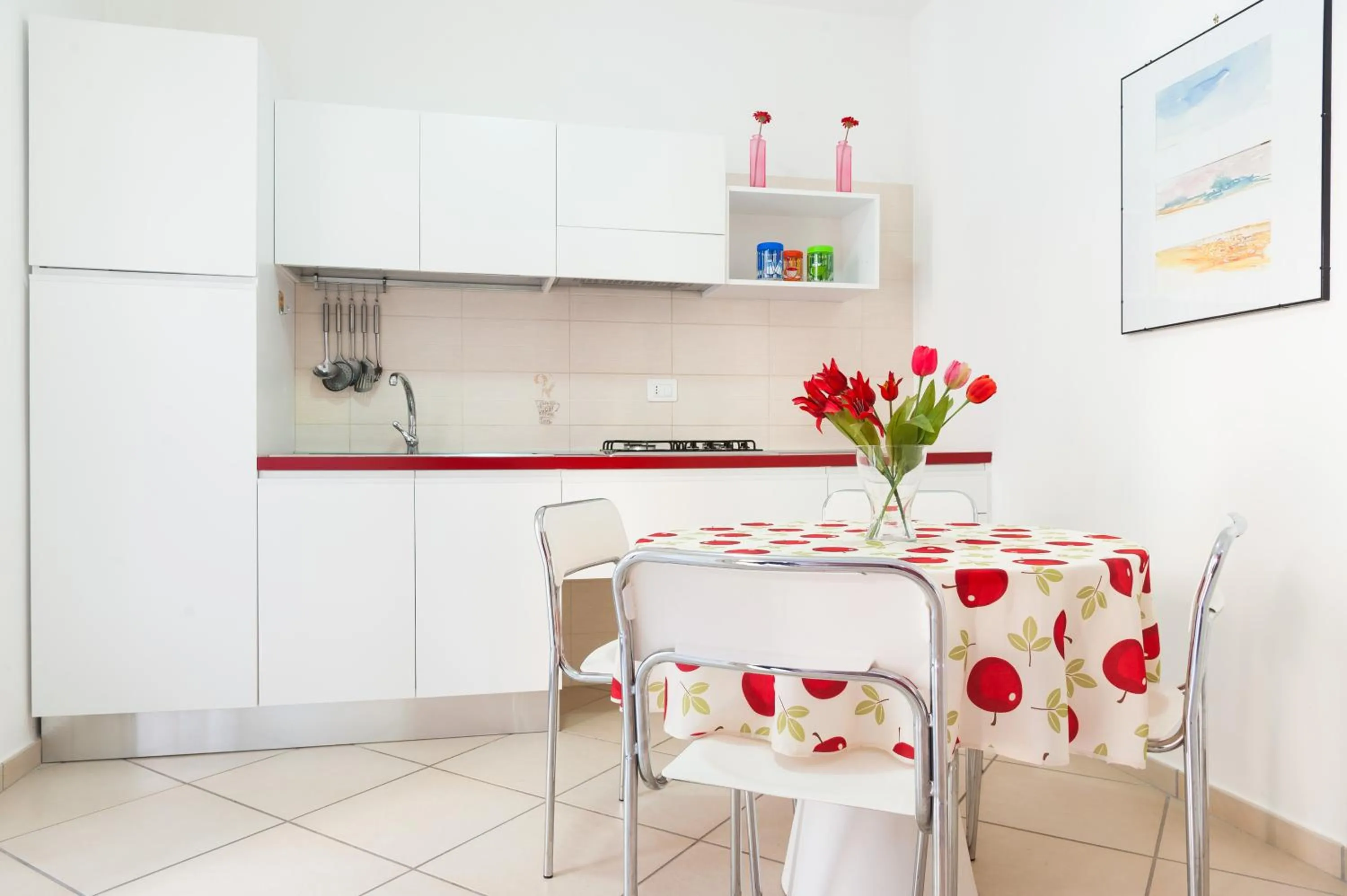 Kitchen or kitchenette in Settessenze Residence & Rooms