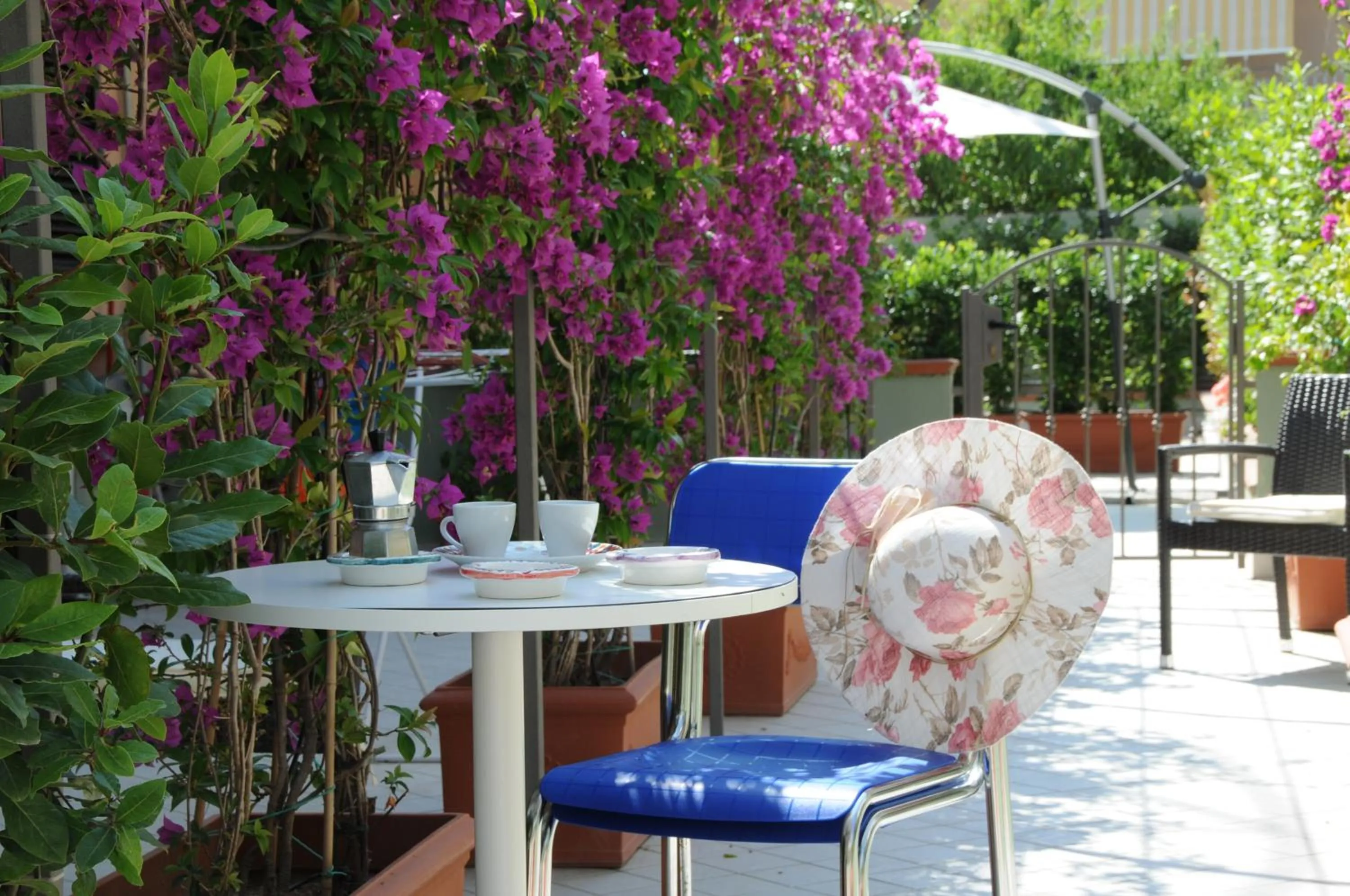 Patio in Settessenze Residence & Rooms