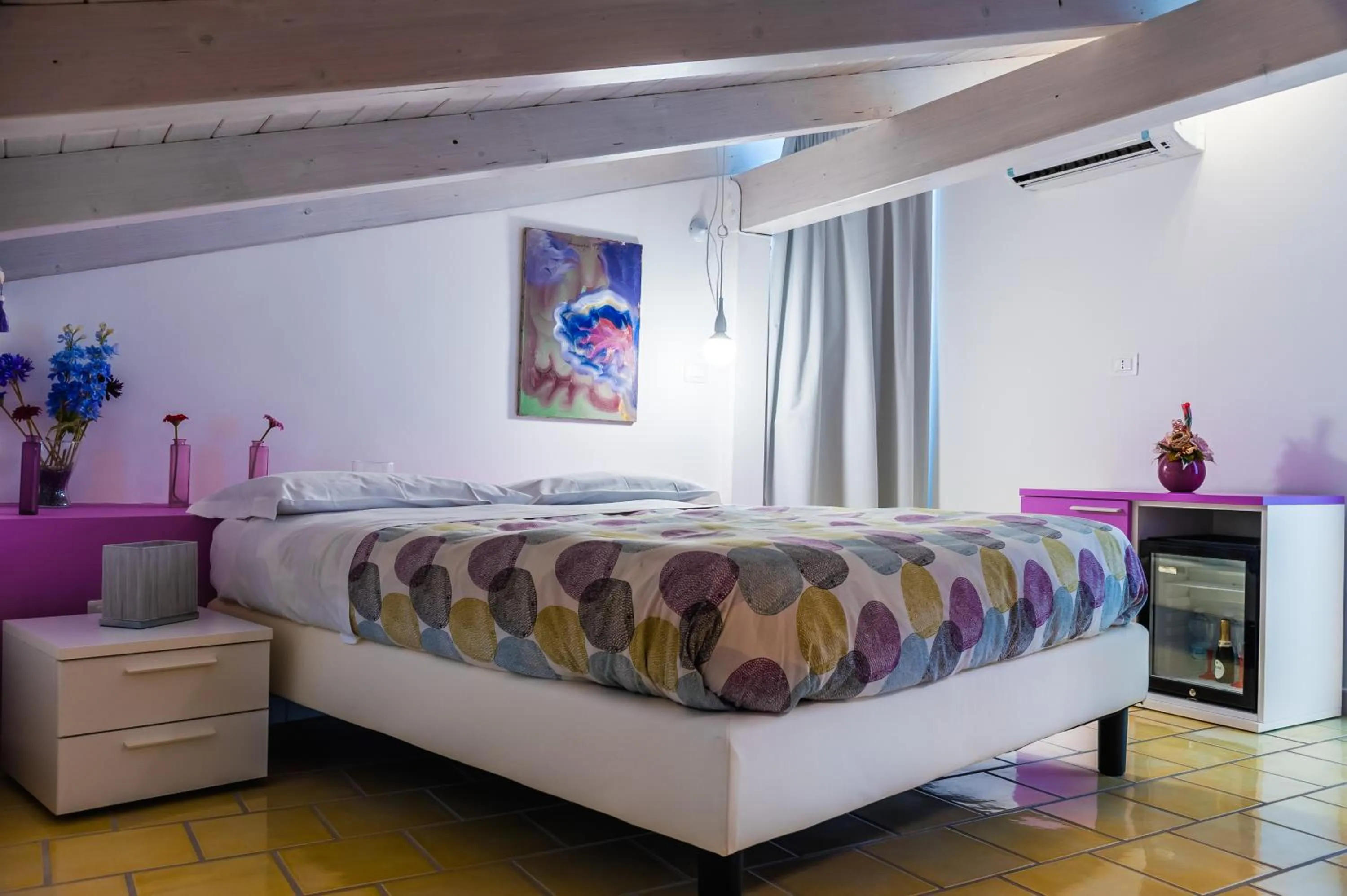 Bed in Settessenze Residence & Rooms