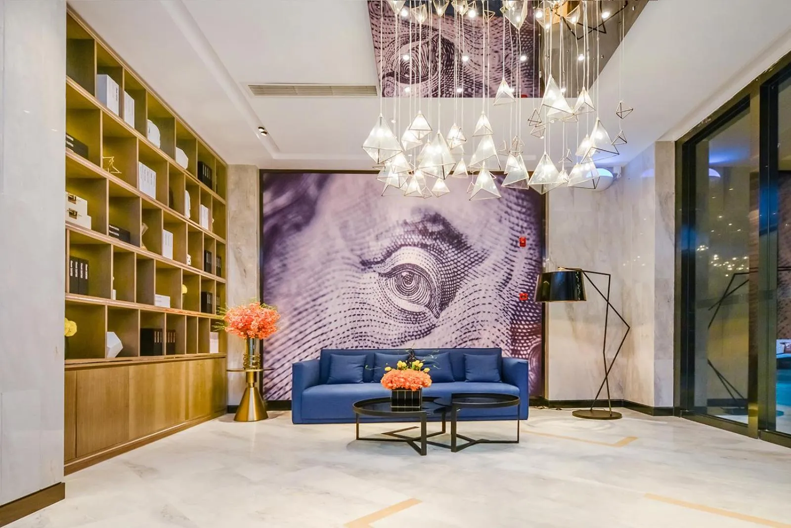 Seating area in Echarm Hotel Chongqing Dadukou Commercial Center Xinshancun Metro Station Branch