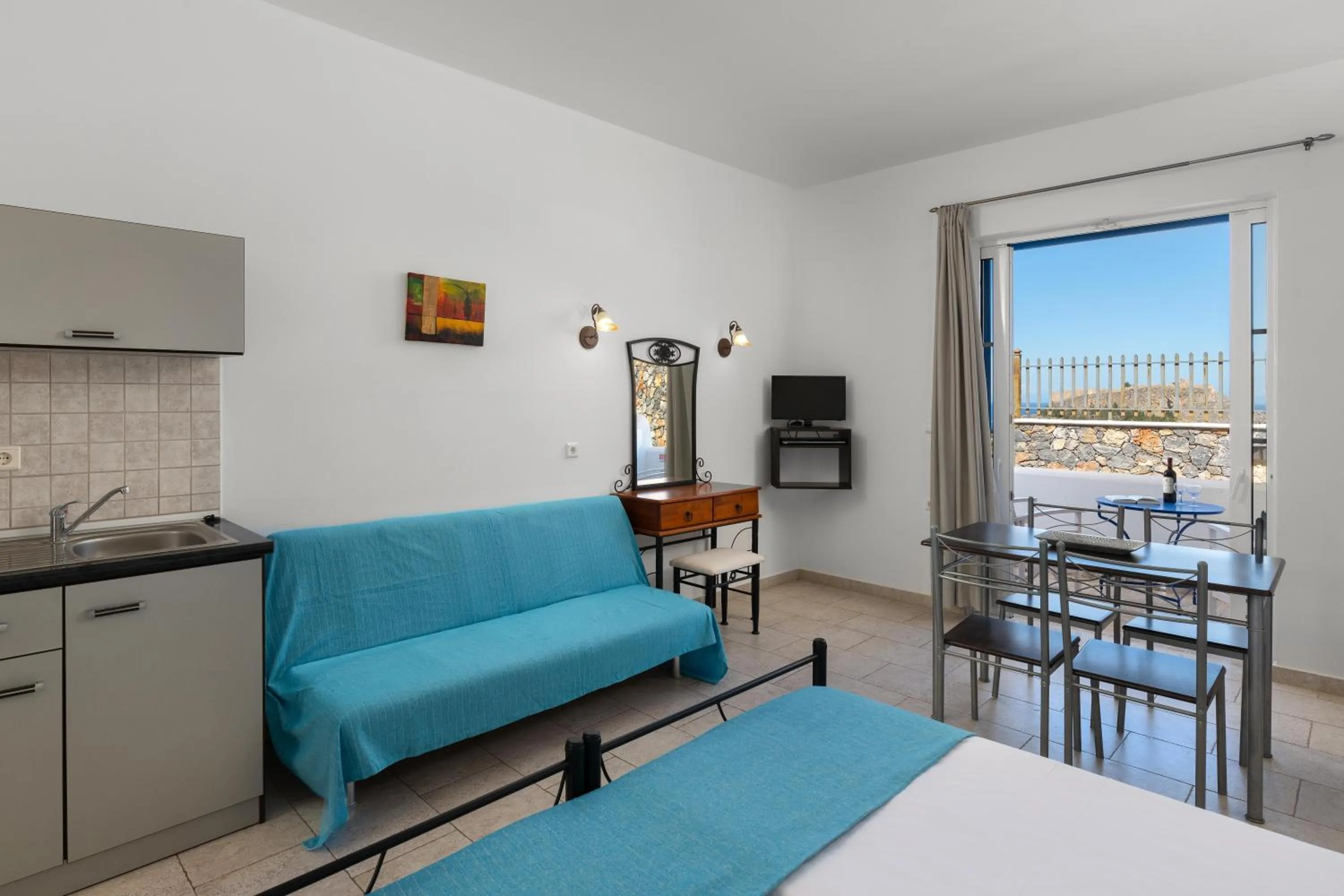 'Lindian Myth' Sea View Studios