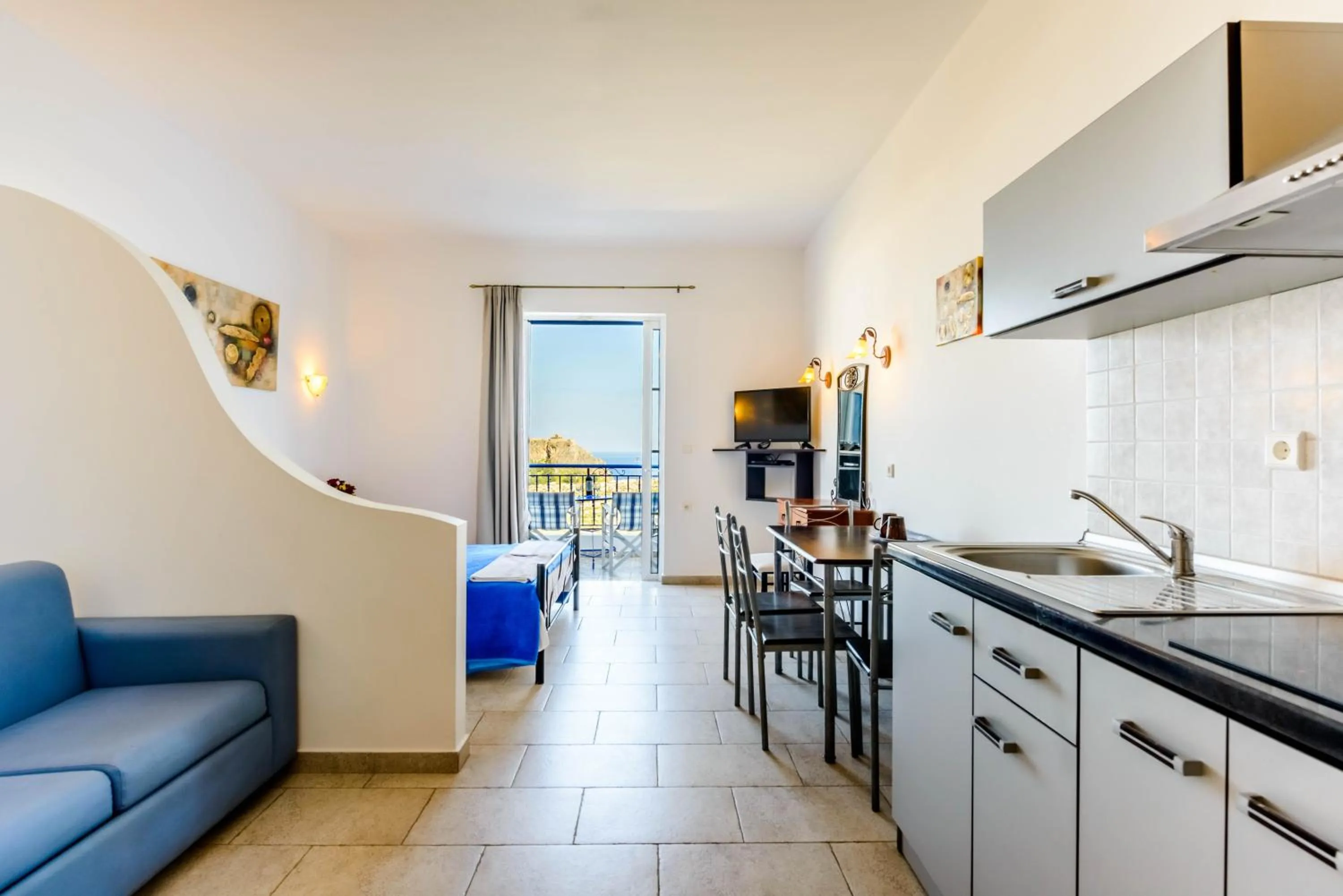 'Lindian Myth' Sea View Studios