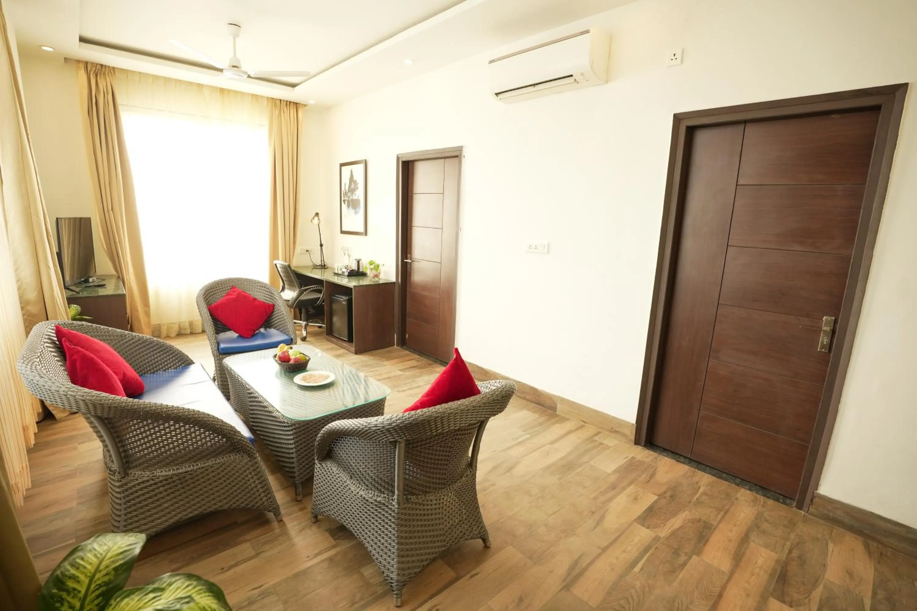 Living room in One Earth City Heart Rishikesh