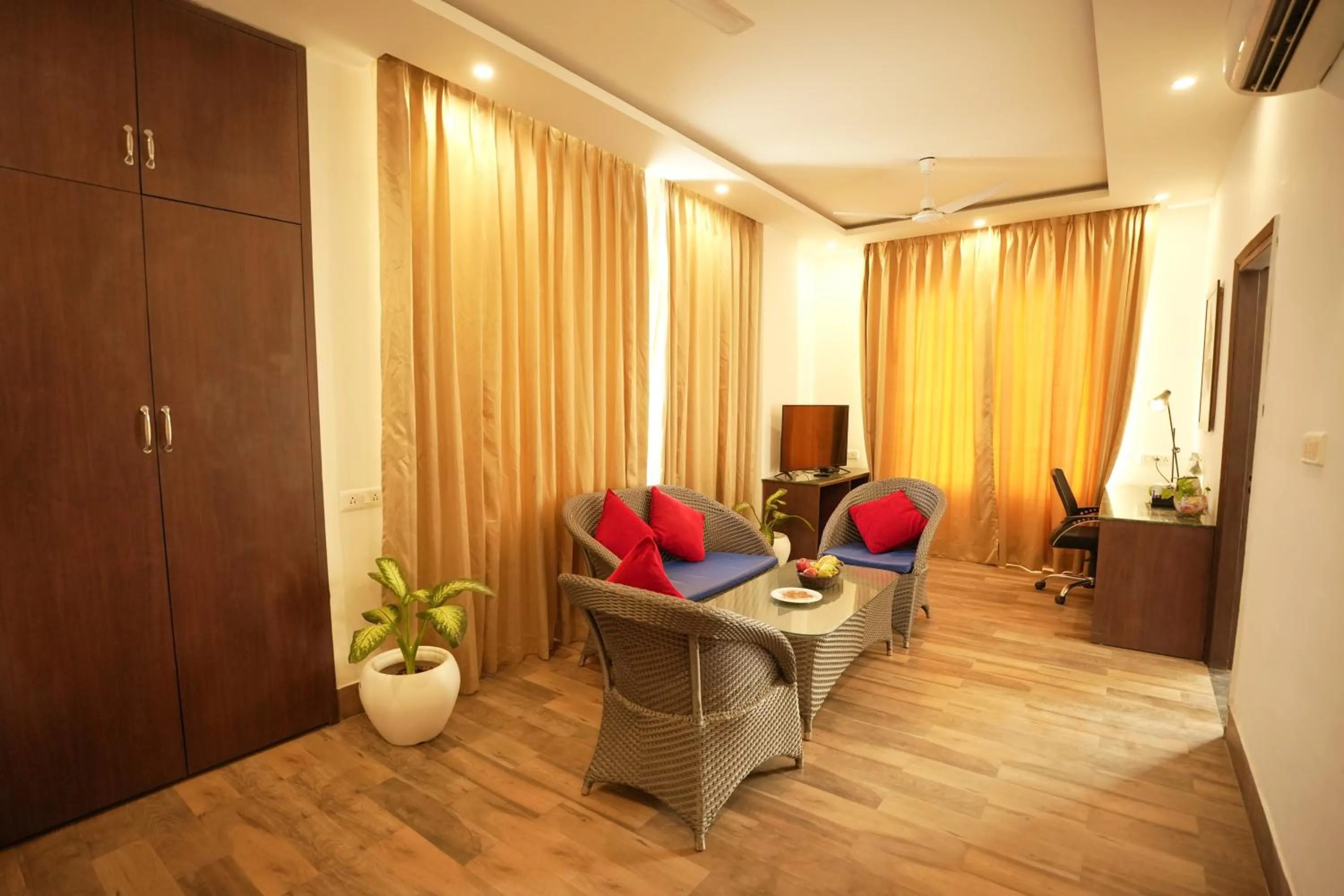 Living room in One Earth City Heart Rishikesh