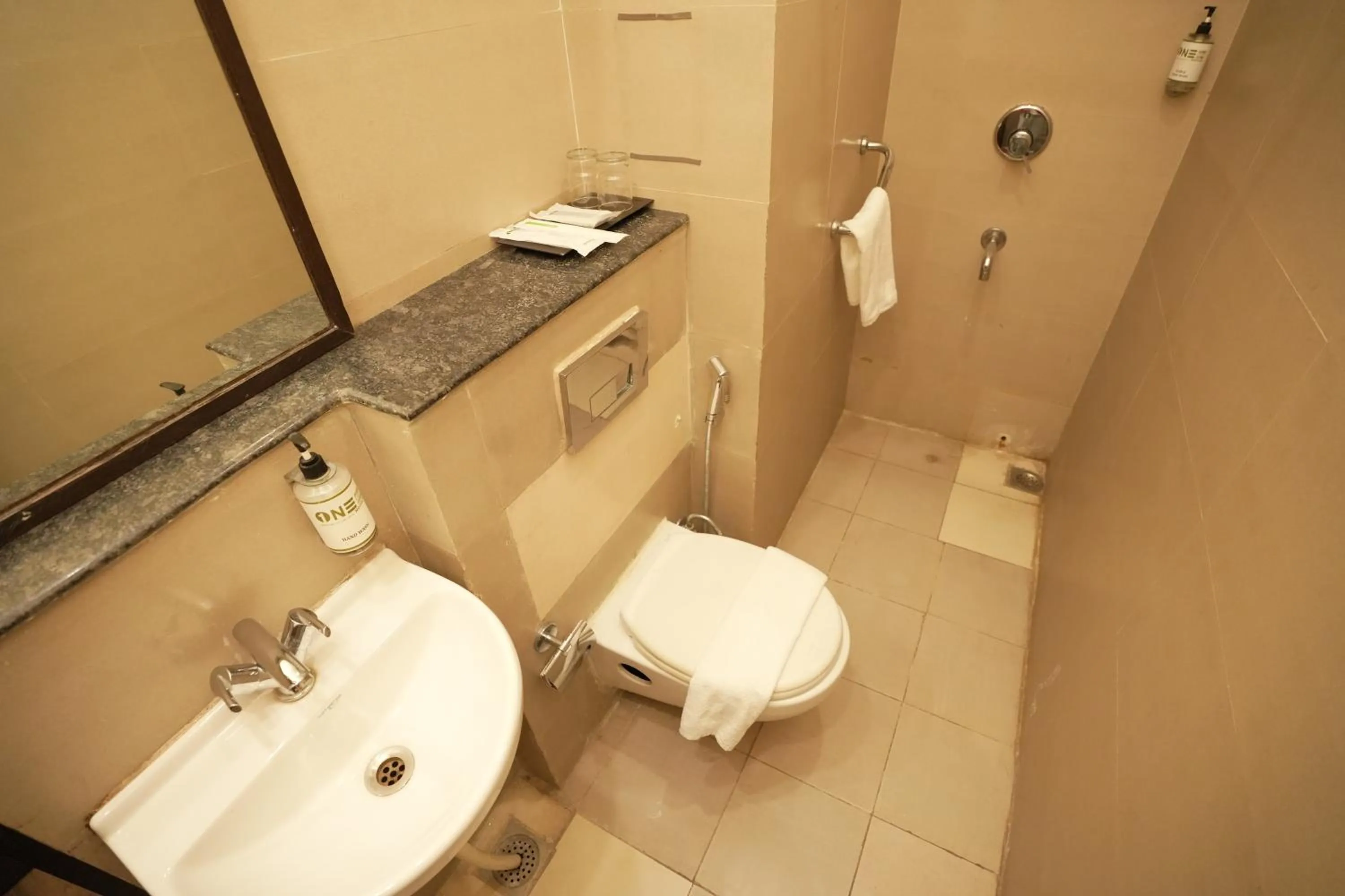 Toilet in One Earth City Heart Rishikesh