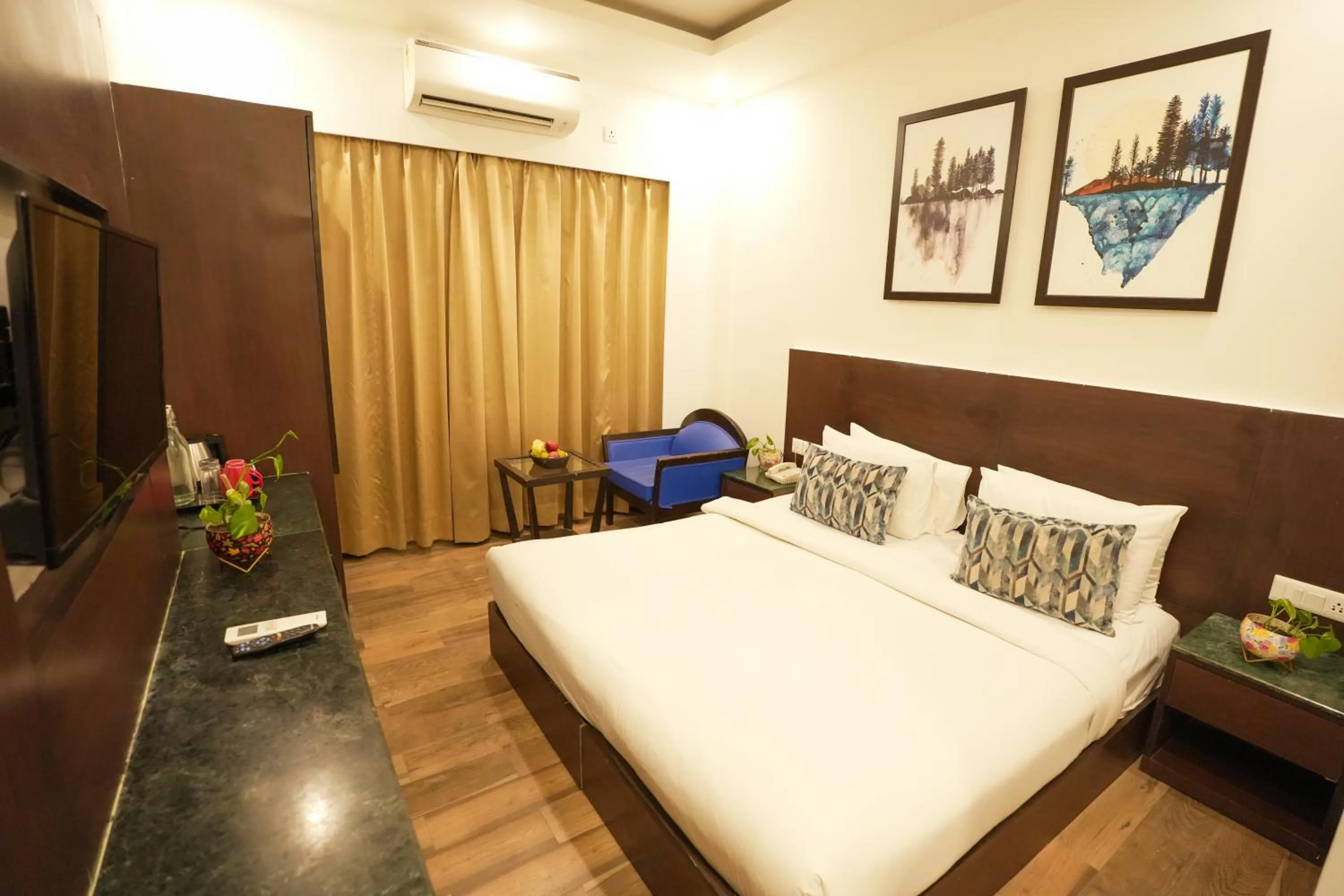 Bed in One Earth City Heart Rishikesh