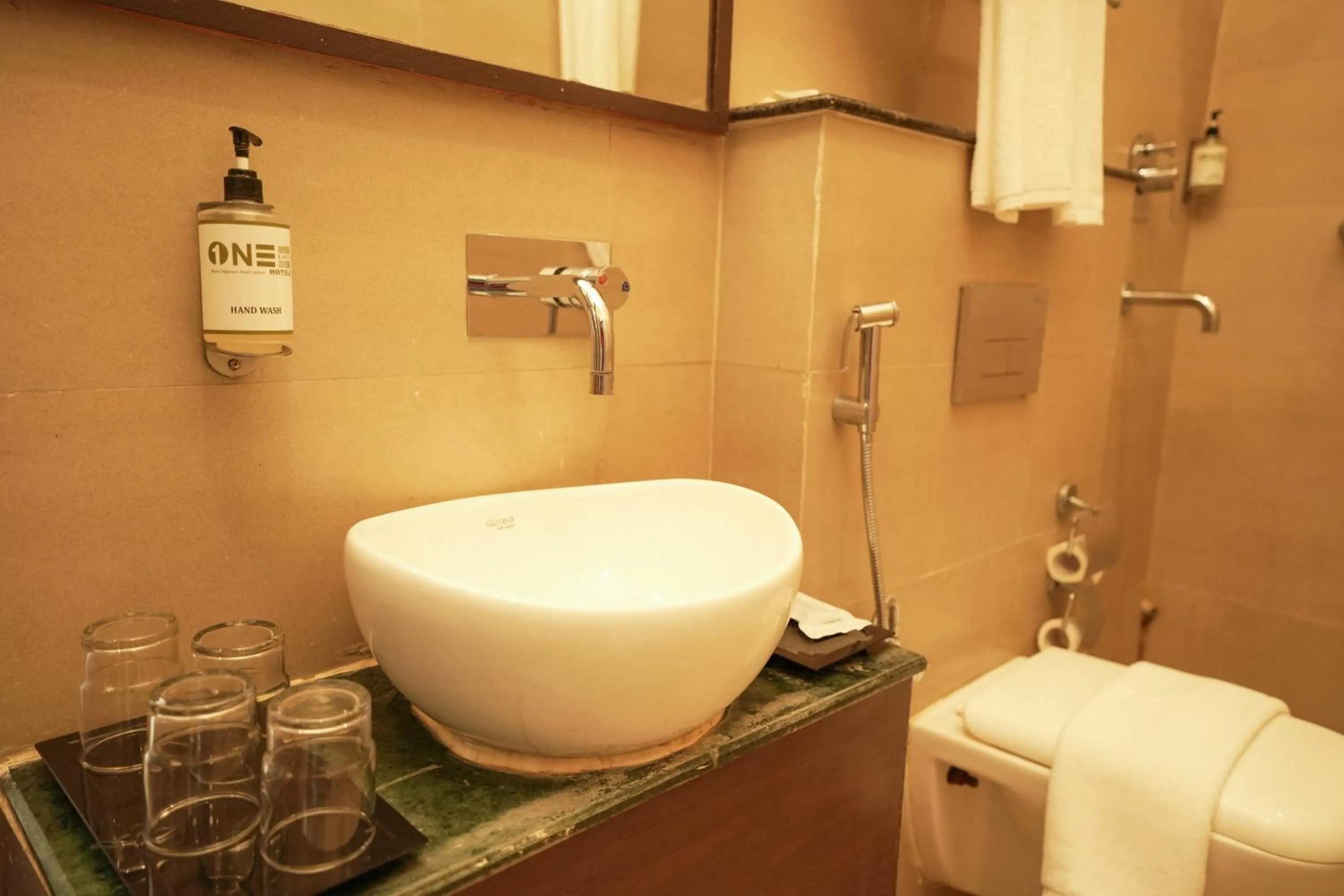 Toilet in One Earth City Heart Rishikesh