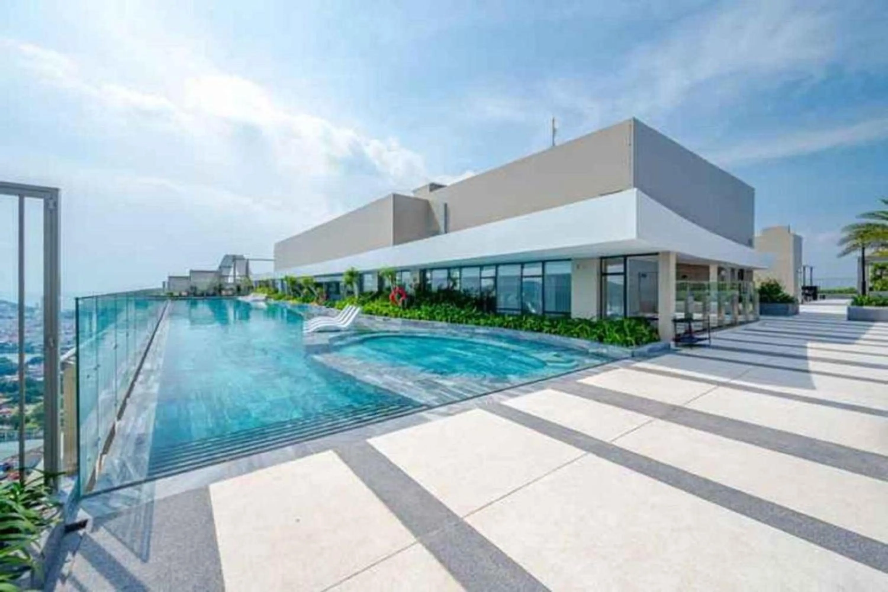 Balcony/Terrace in The Sóng Vũng Tàu - Thương's Homestay