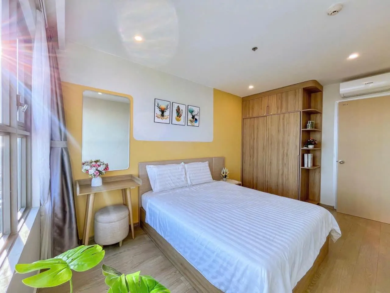 Bed in The Sóng Vũng Tàu - Thương's Homestay