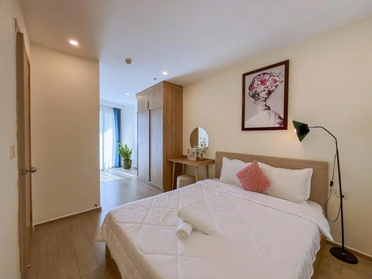 Bed in The Sóng Vũng Tàu - Thương's Homestay