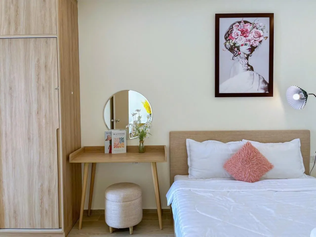 Bed in The Sóng Vũng Tàu - Thương's Homestay