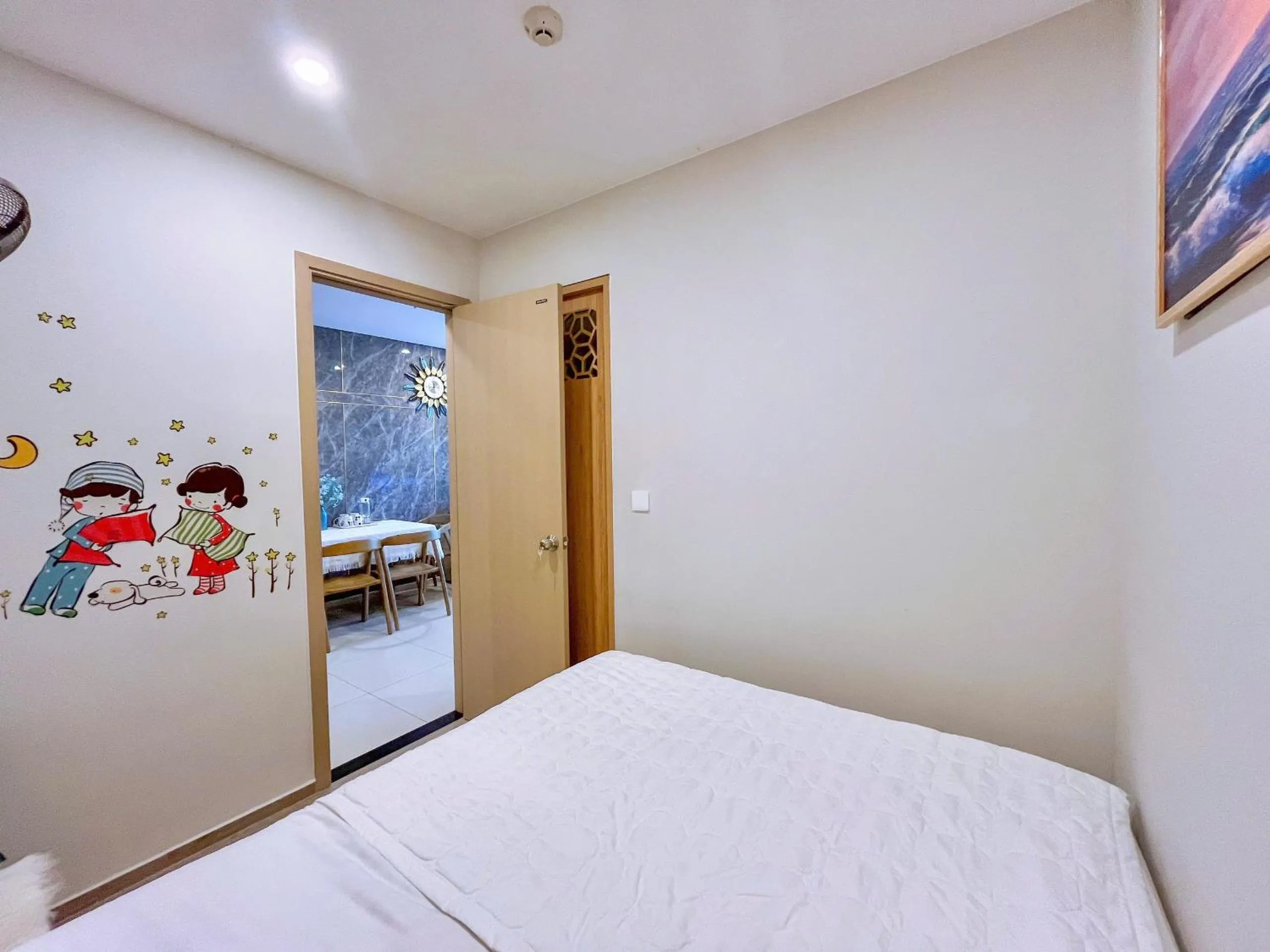 Bed in The Sóng Vũng Tàu - Thương's Homestay