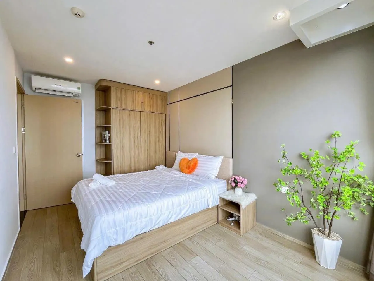 Bed in The Sóng Vũng Tàu - Thương's Homestay