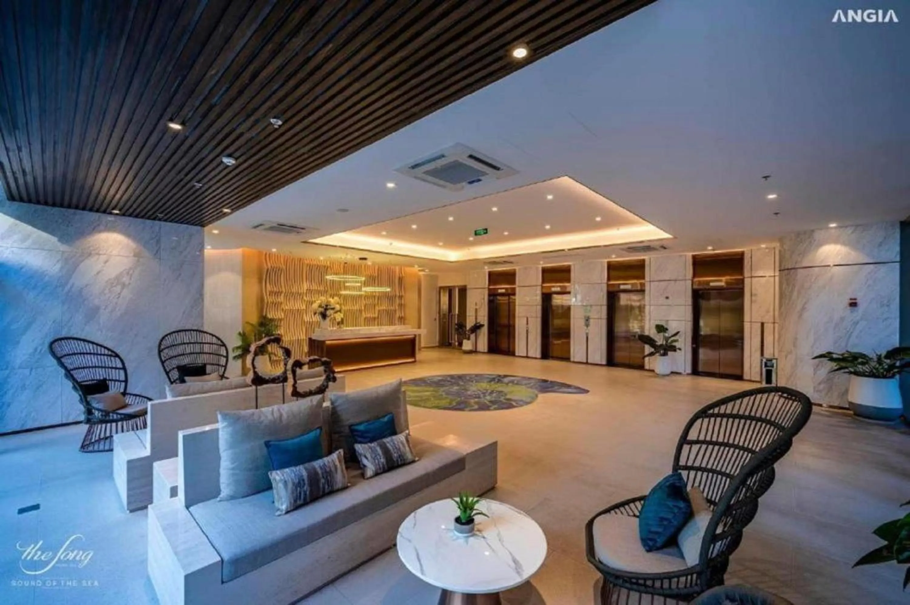 Communal lounge/ TV room in The Sóng Vũng Tàu - Thương's Homestay