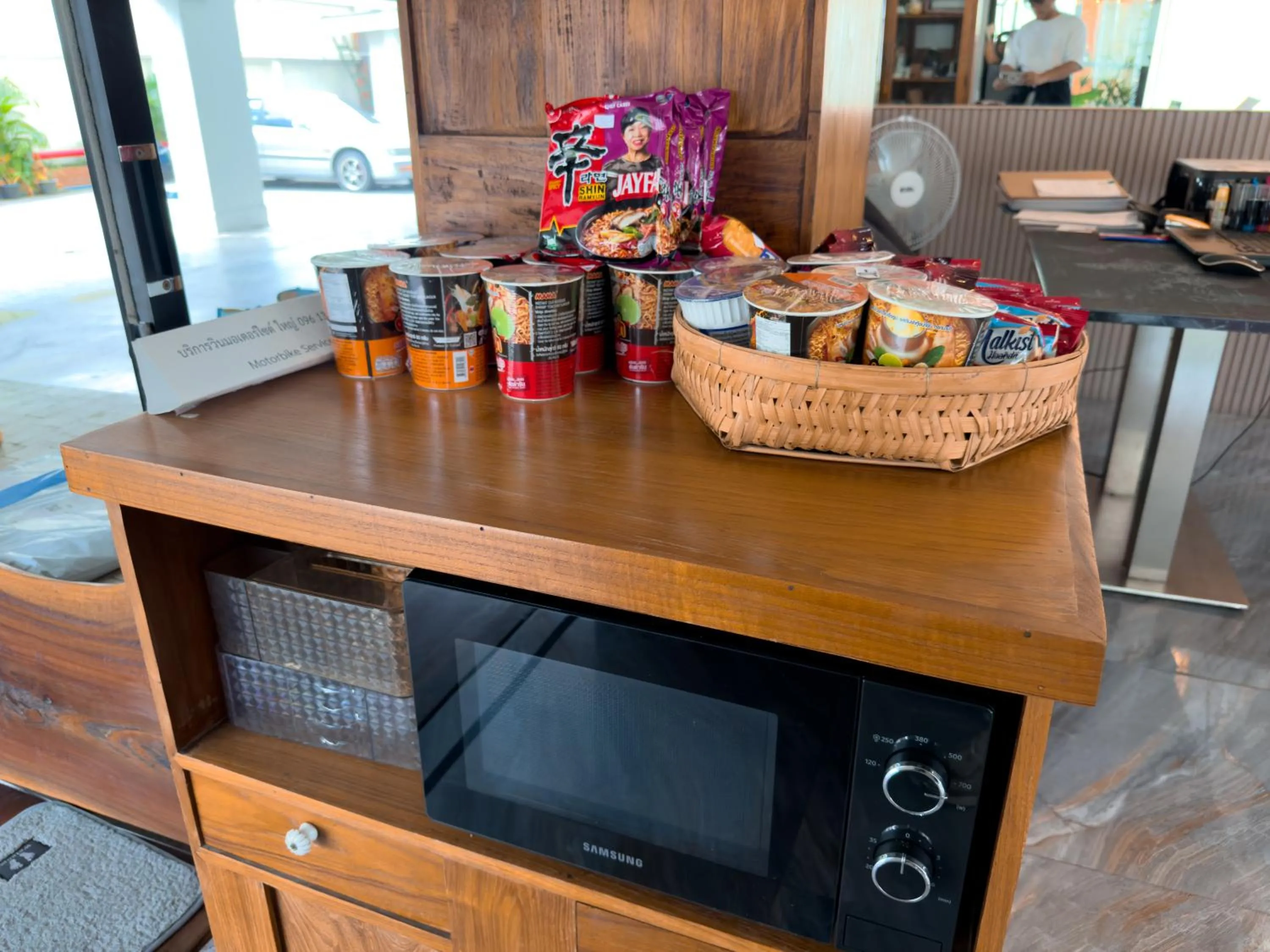 minibar in Breezewood Bangkok Hotel